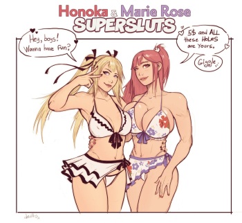 Honoka and Marie Rose Supersluts cover