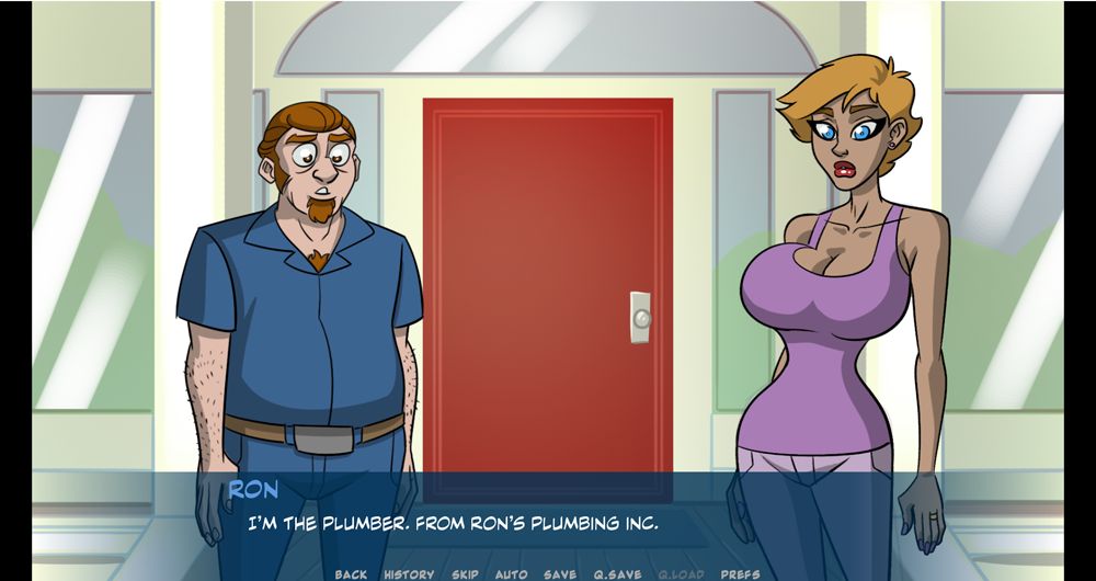 JOHN NORTH - Brandy Ren'py adventure page 2 full