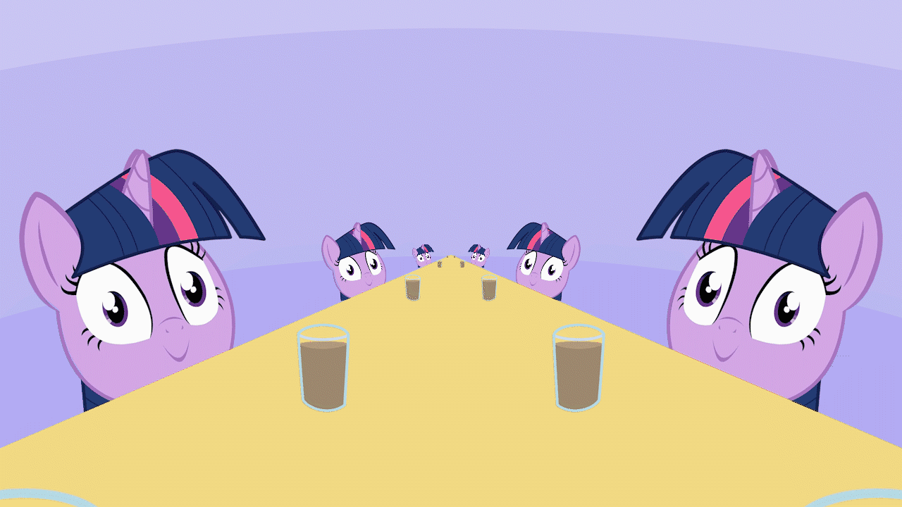 Twilight Sparkle With A Glass Of Chocolate Milk page 9 full