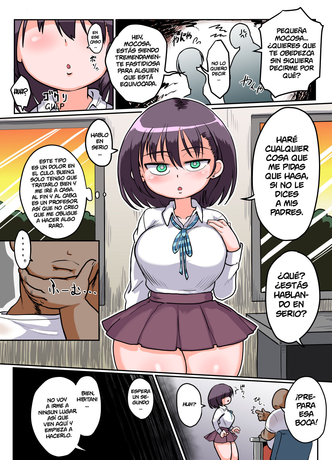 Mukiryoku Mukuchikei JK Hibiya-san - Ukkari Sensei no Kakitare ni Nacchaimashita. page 4 full