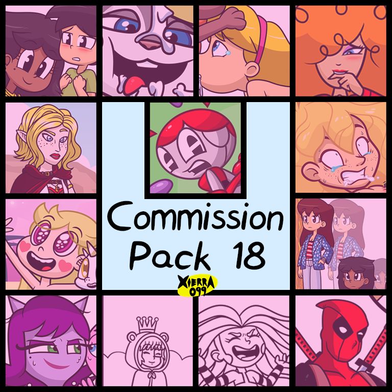Xierra's Commission Pack 18 page 1 full