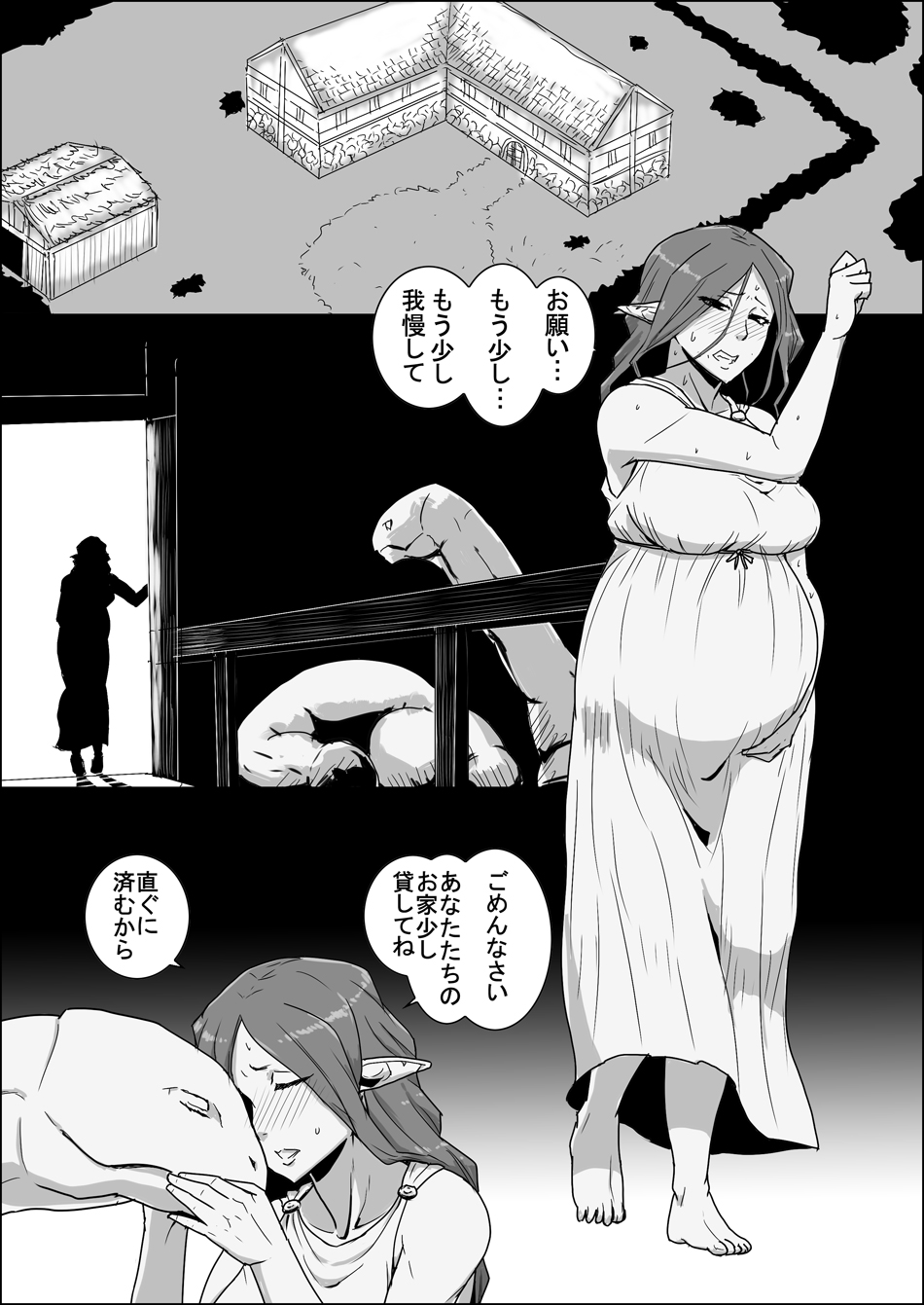 Mada Daimei no Nai Fantasy - Jimi na Elf to Minarai no Senshi X page 3 full