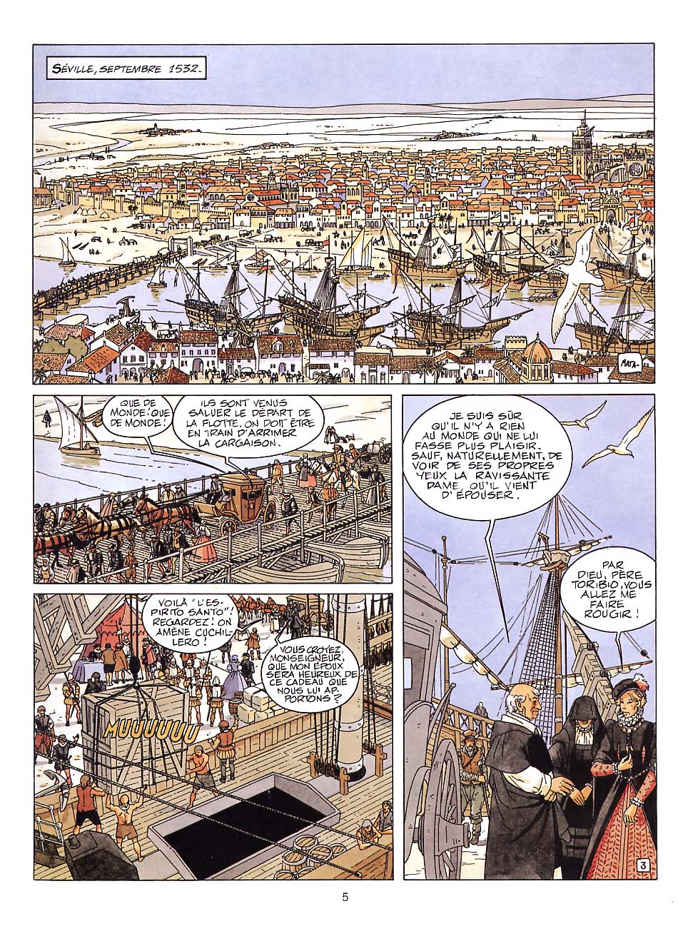 La Sueur du Soleil - 2 - La perle de Cubagua page 5 full