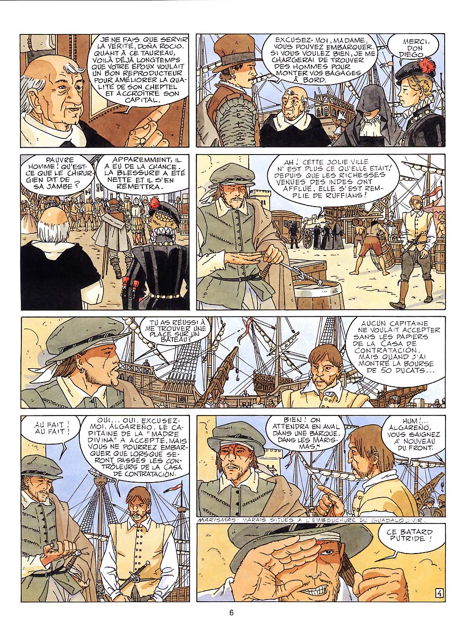 La Sueur du Soleil - 2 - La perle de Cubagua page 6 full