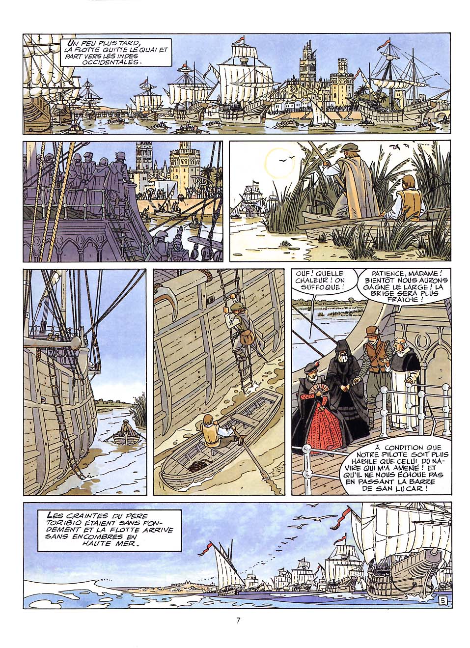 La Sueur du Soleil - 2 - La perle de Cubagua page 7 full