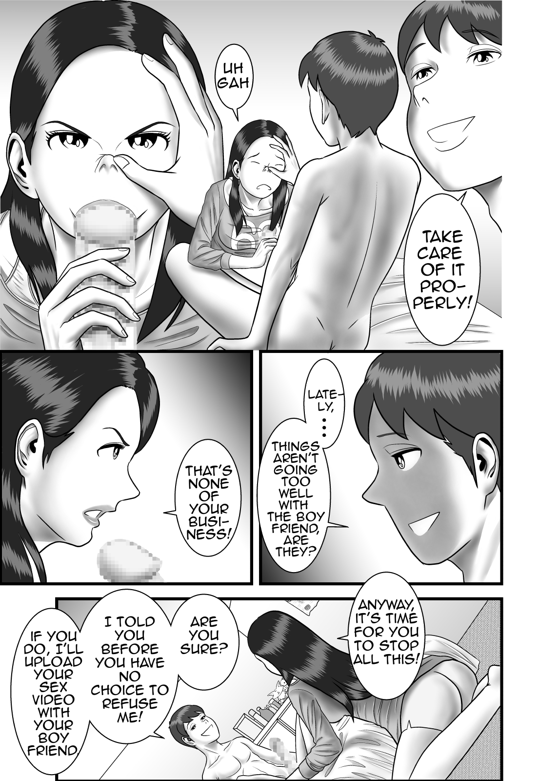 Hajimete no Uwaki Aite wa Kanojo no Hahaoya deshita 2 | My First Affair was with My Girlfriend's Mother 2 page 8 full