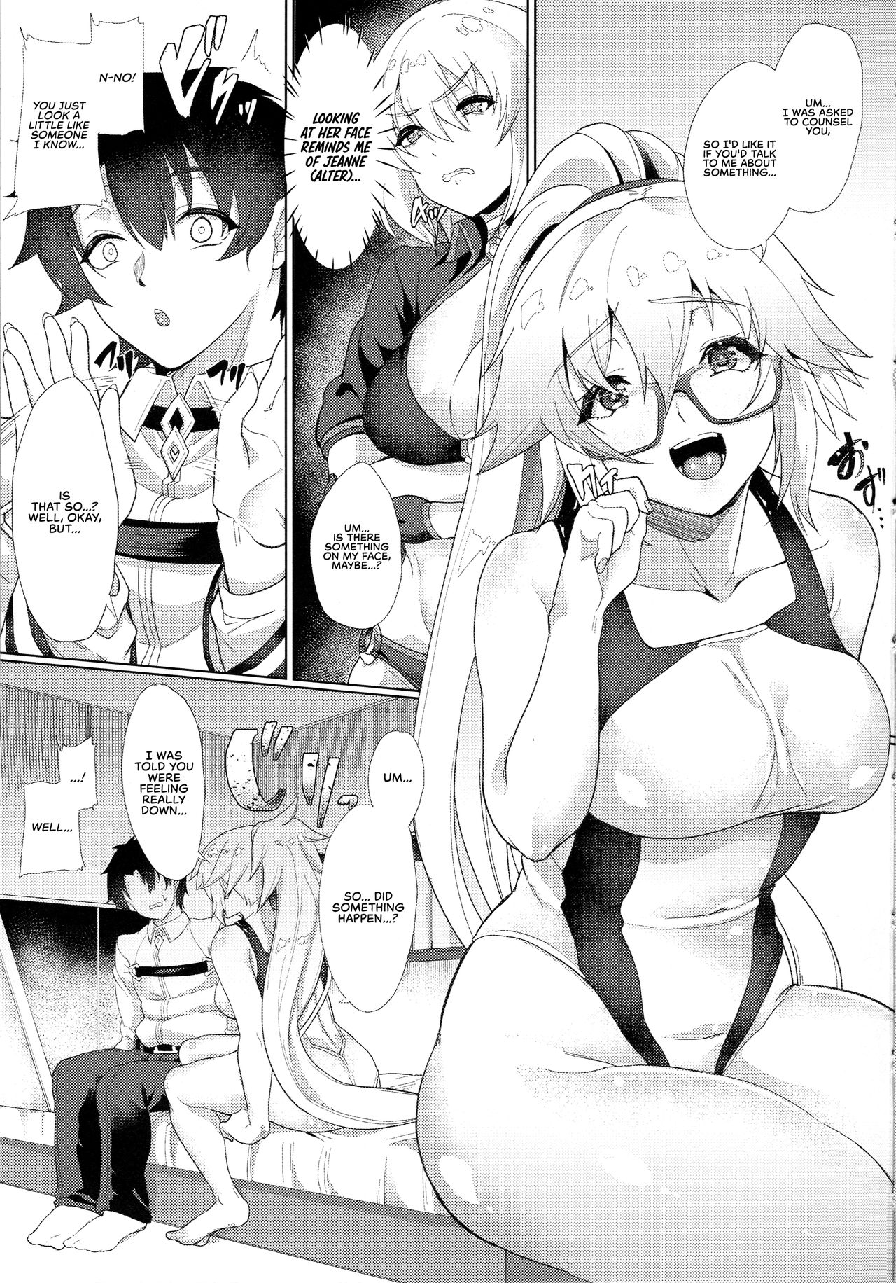 Even Knowing That It's a Trap, I  Can't Resist My Friend's Touch-Heavy Jeanne! page 5 full