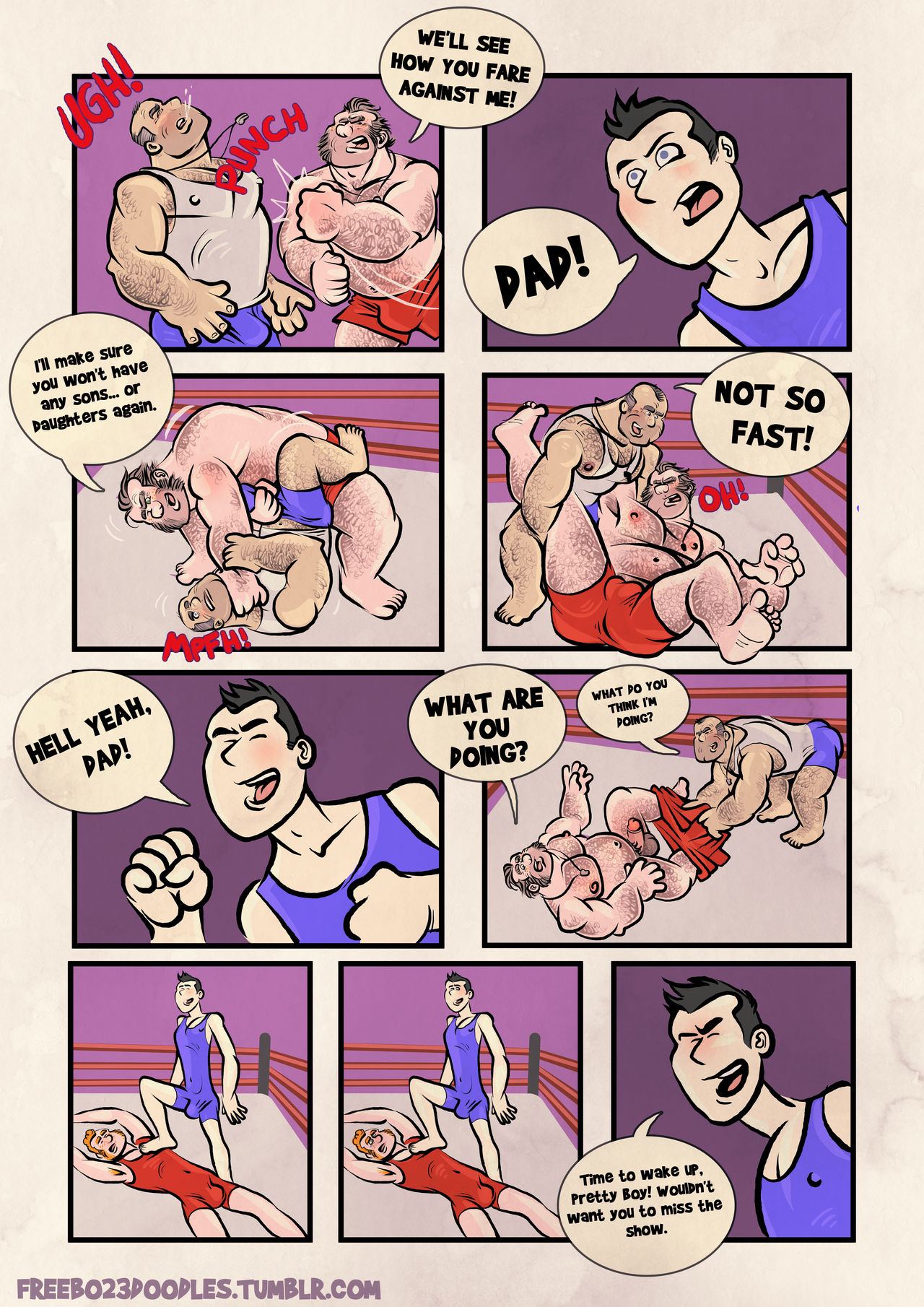 Wrestling, Domination and Comeuppance page 2 full
