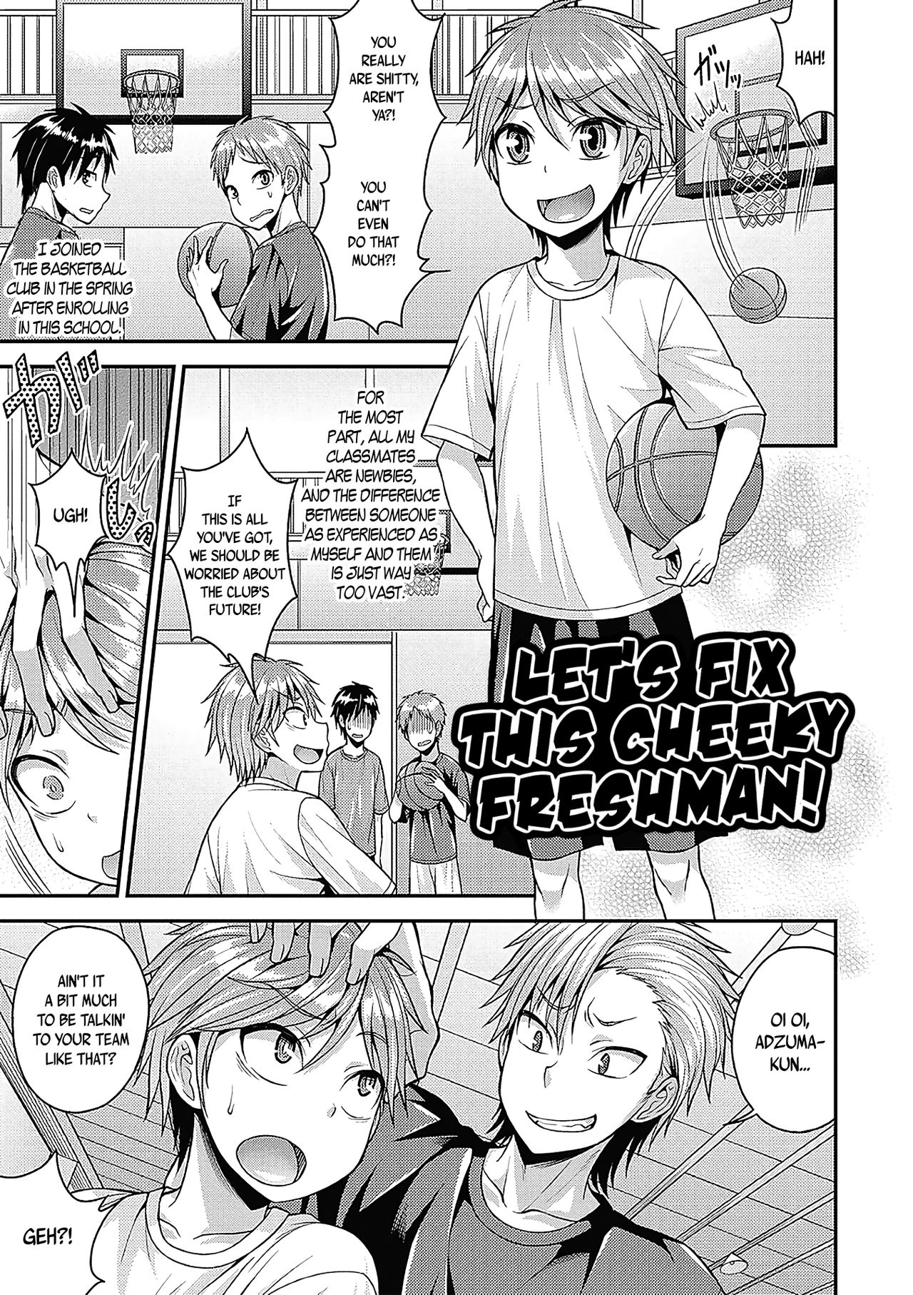 Let's Fix This Cheeky Freshman! page 1 full