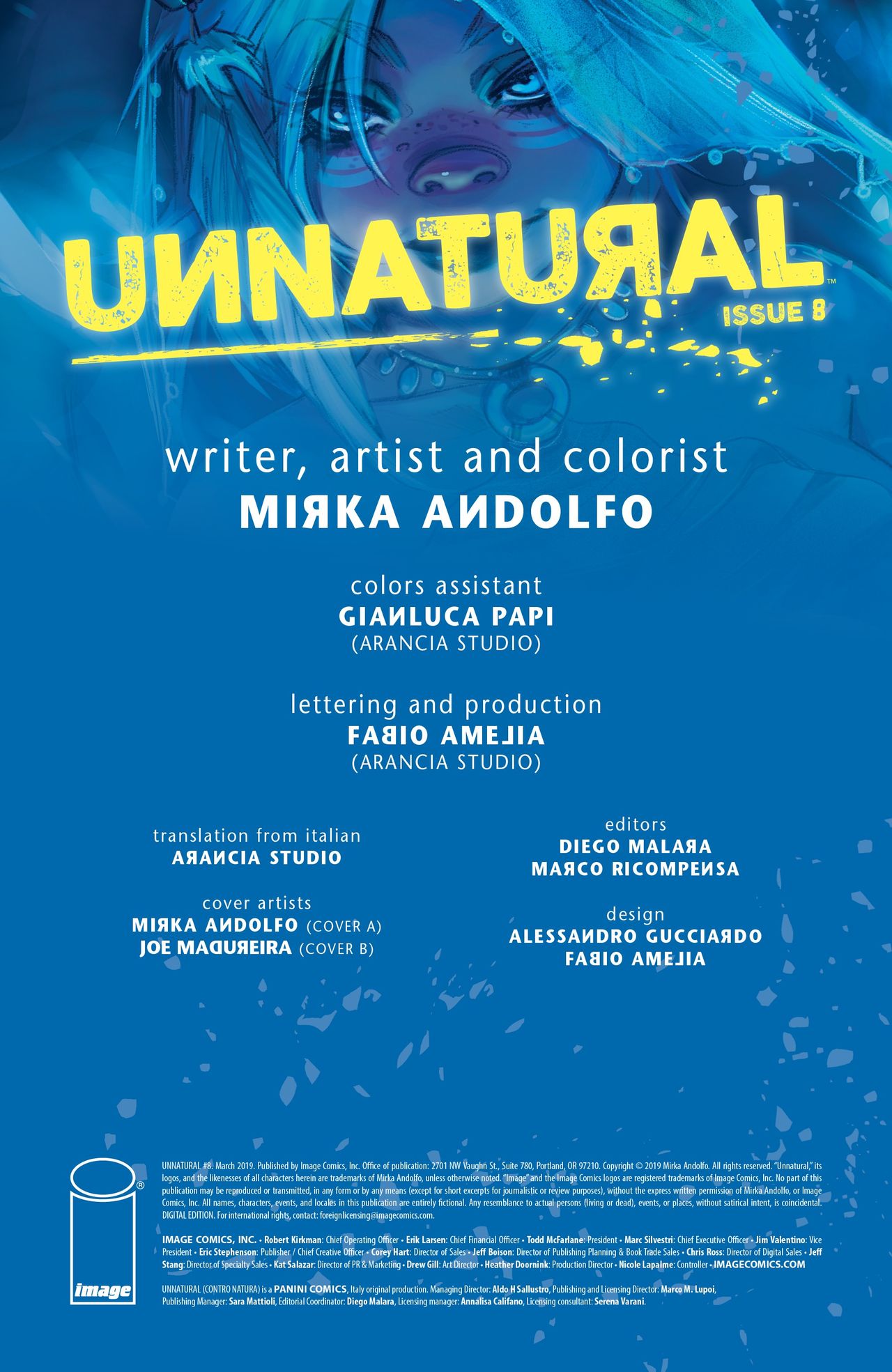 Unnatural - Issue 8 page 2 full