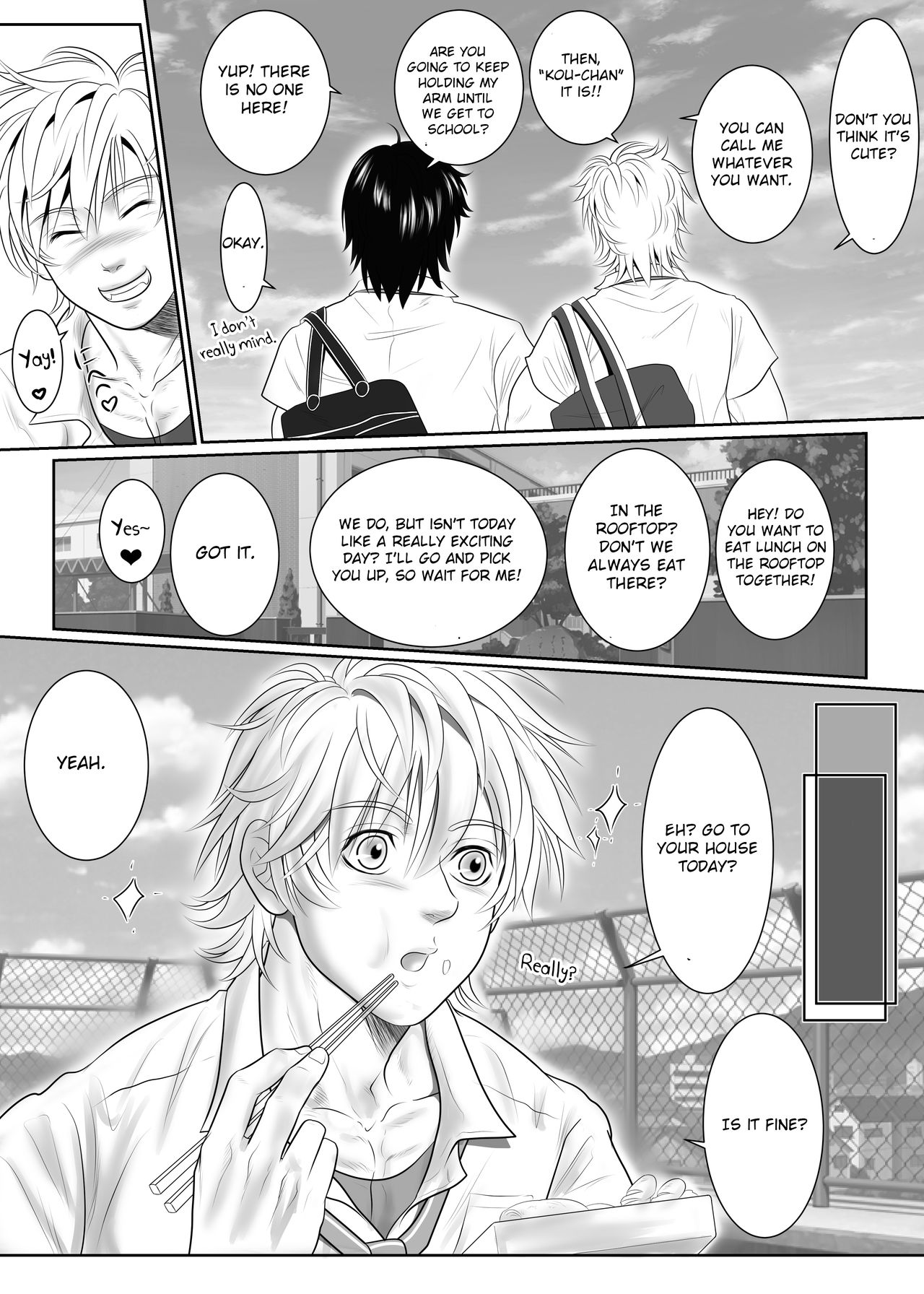 Splash Contact! Be Positive!! DK Hen page 5 full