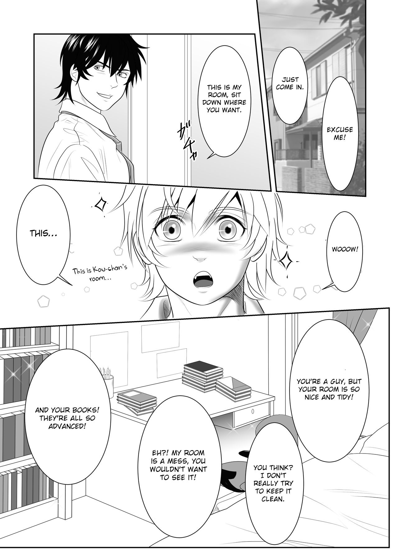 Splash Contact! Be Positive!! DK Hen page 7 full