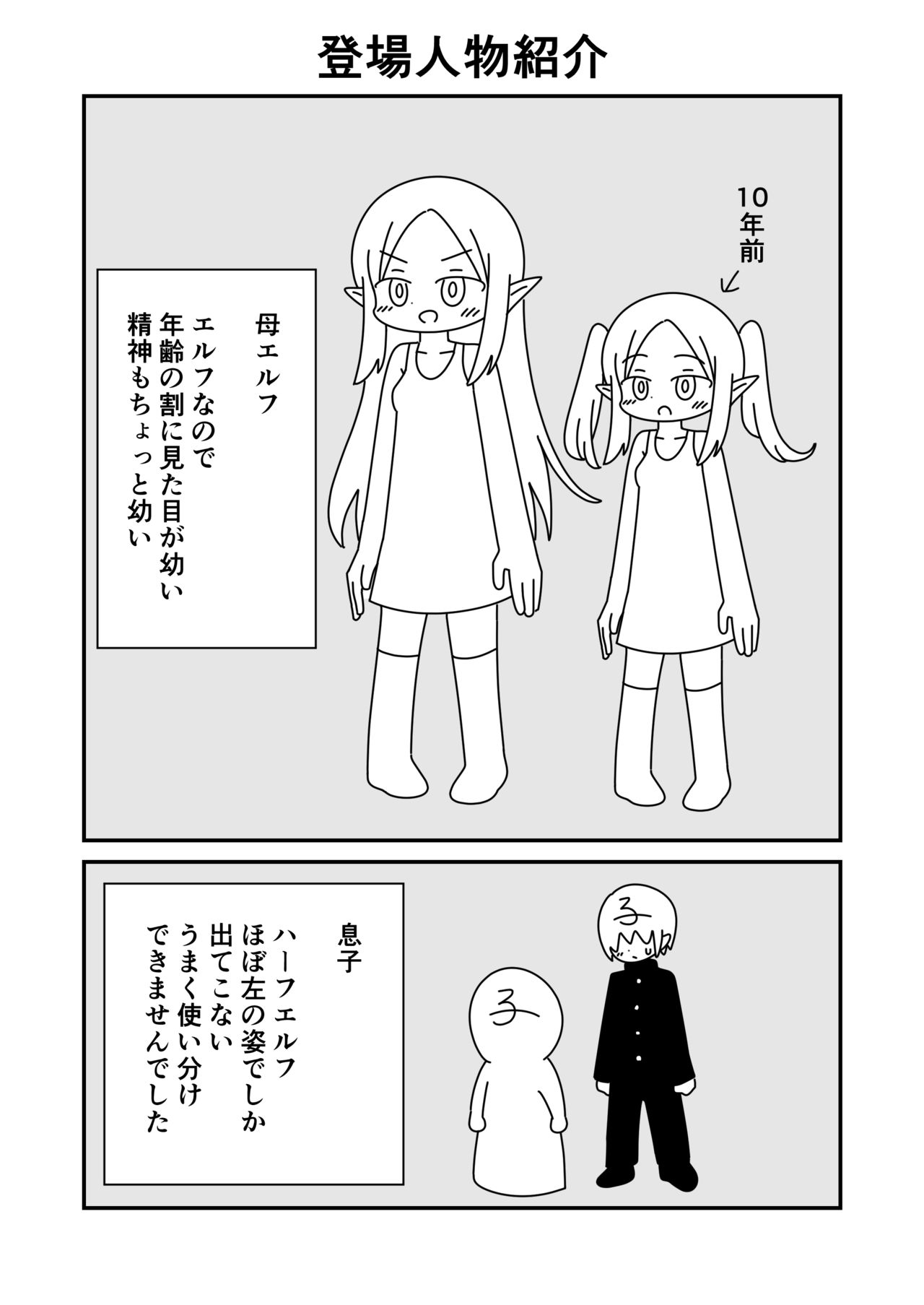 Hahaoya no Elf ga Futsuu ni Kawaikute Tsurai page 2 full