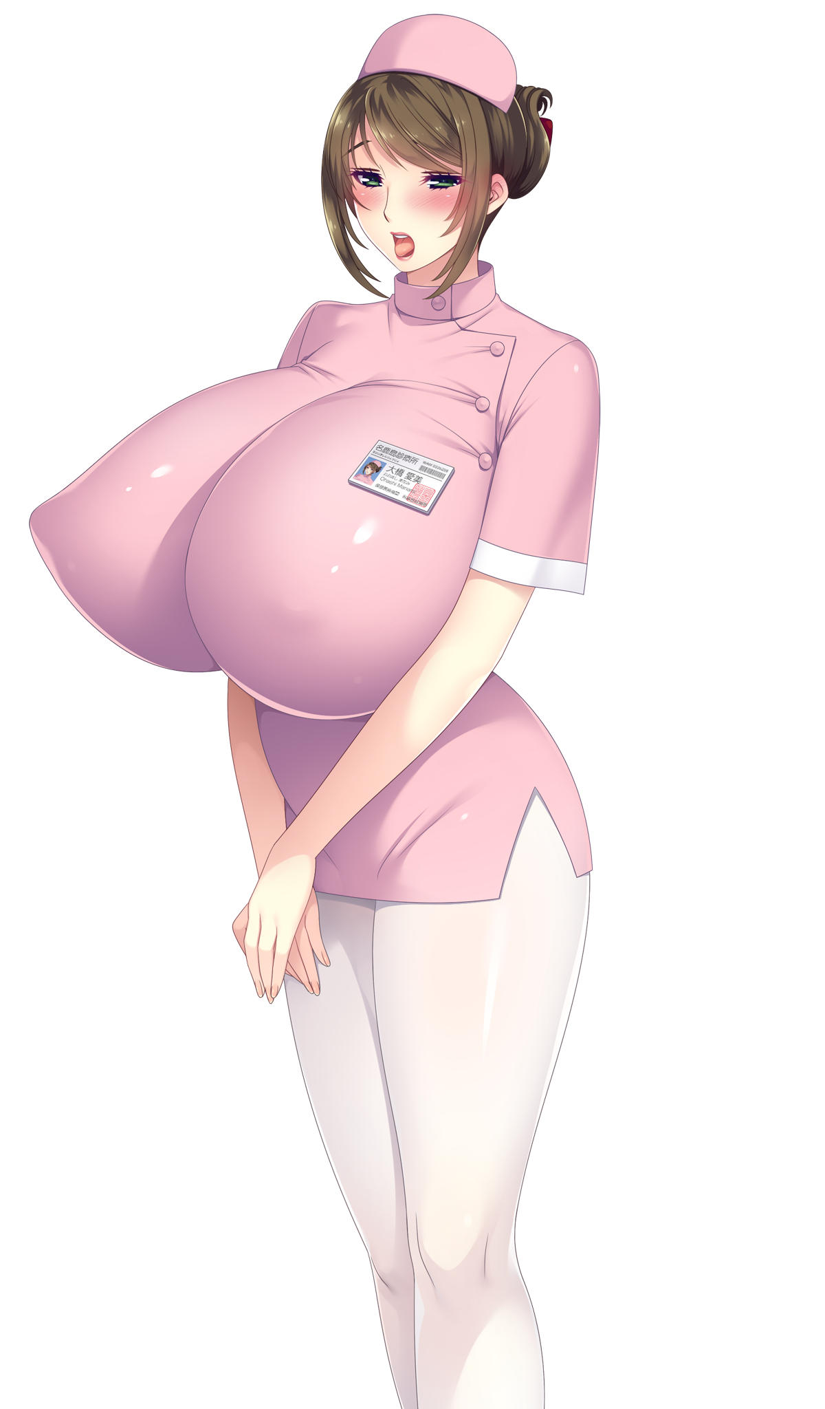 Bakunyuu Saimin Nurse ~Yakan Shift Haramase Choukyou~ page 6 full