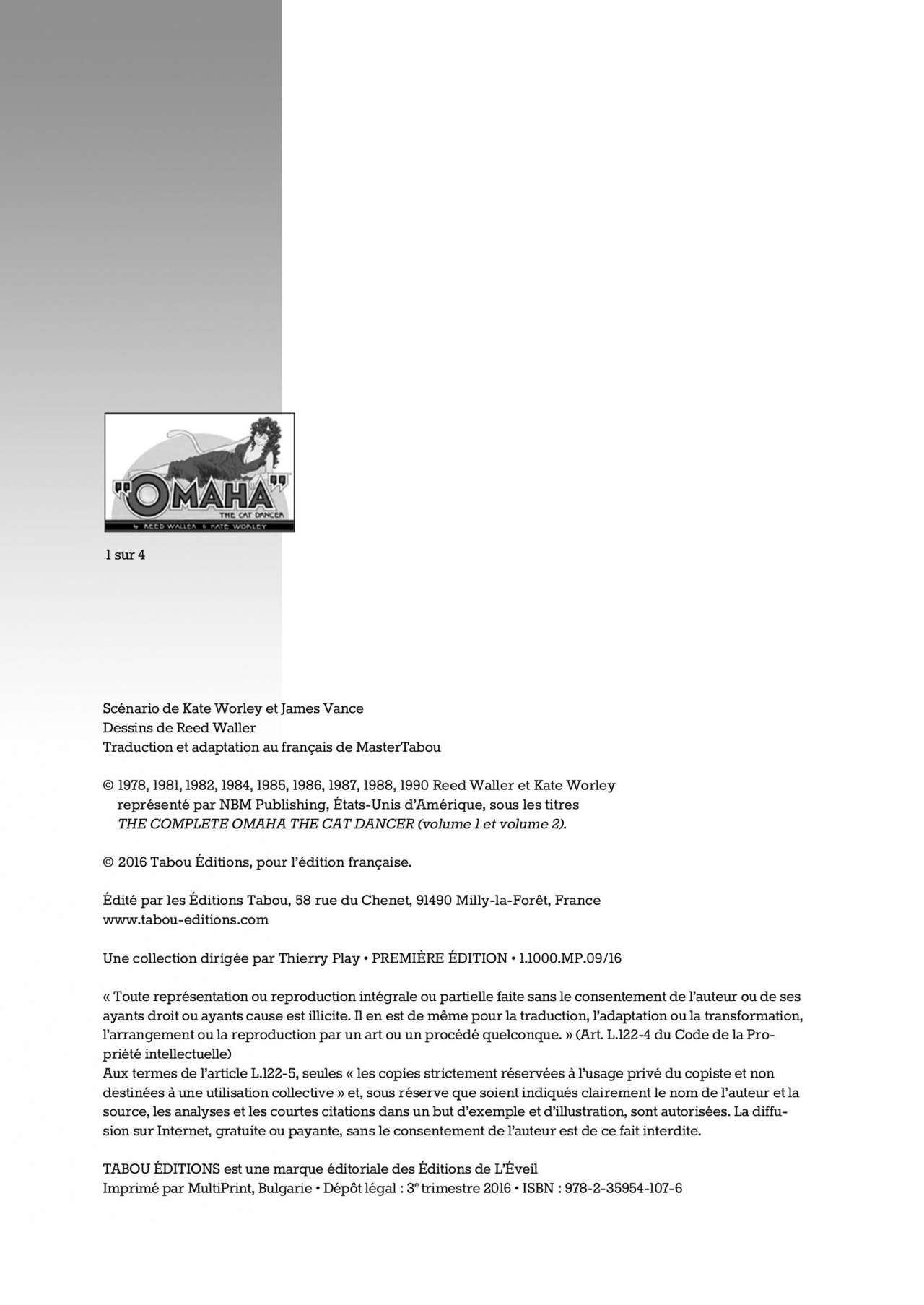Les aventures complètes de «Omaha» danseuse féline 01 page 4 full