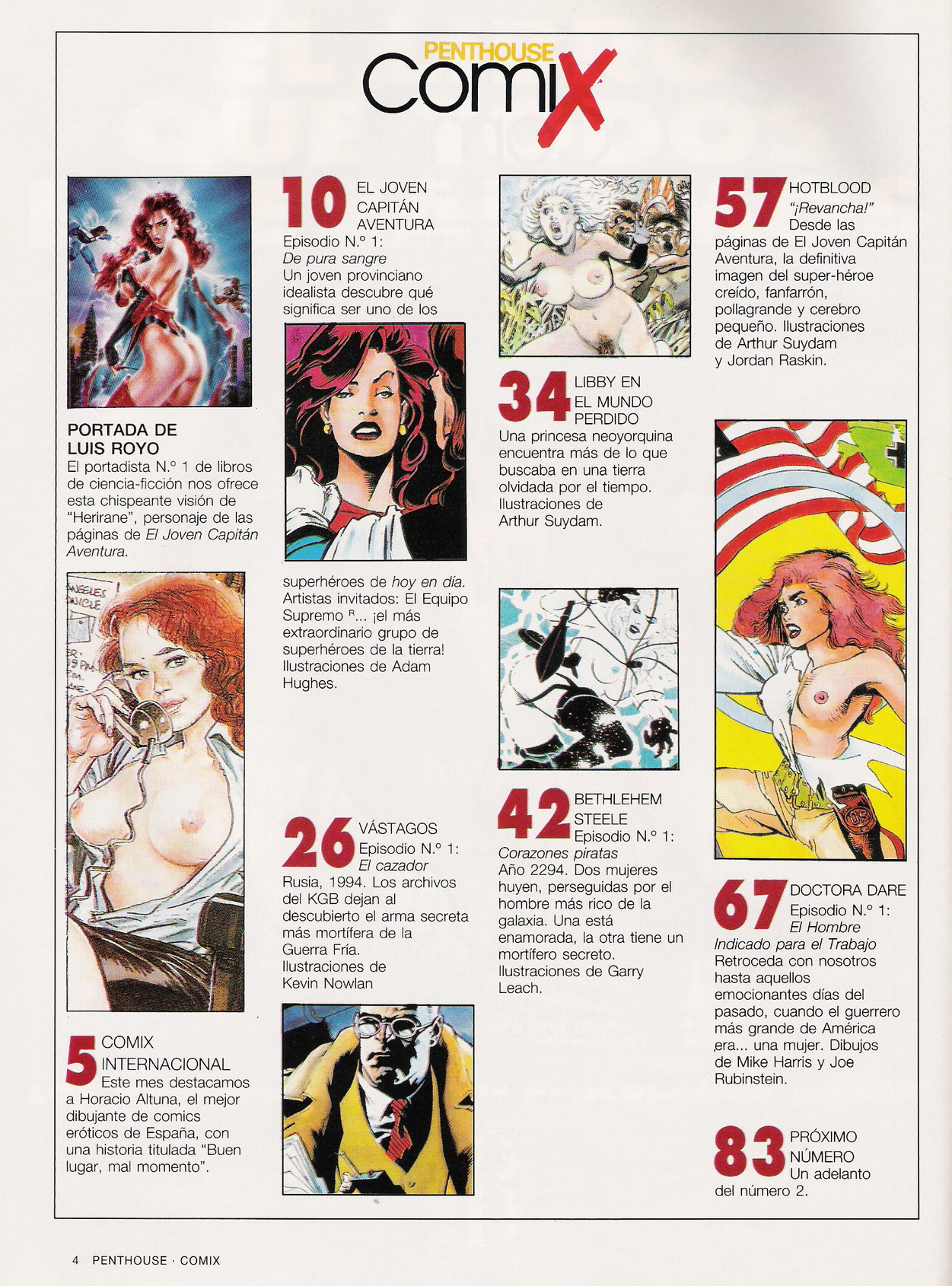 Penthouse Comix 01 page 4 full