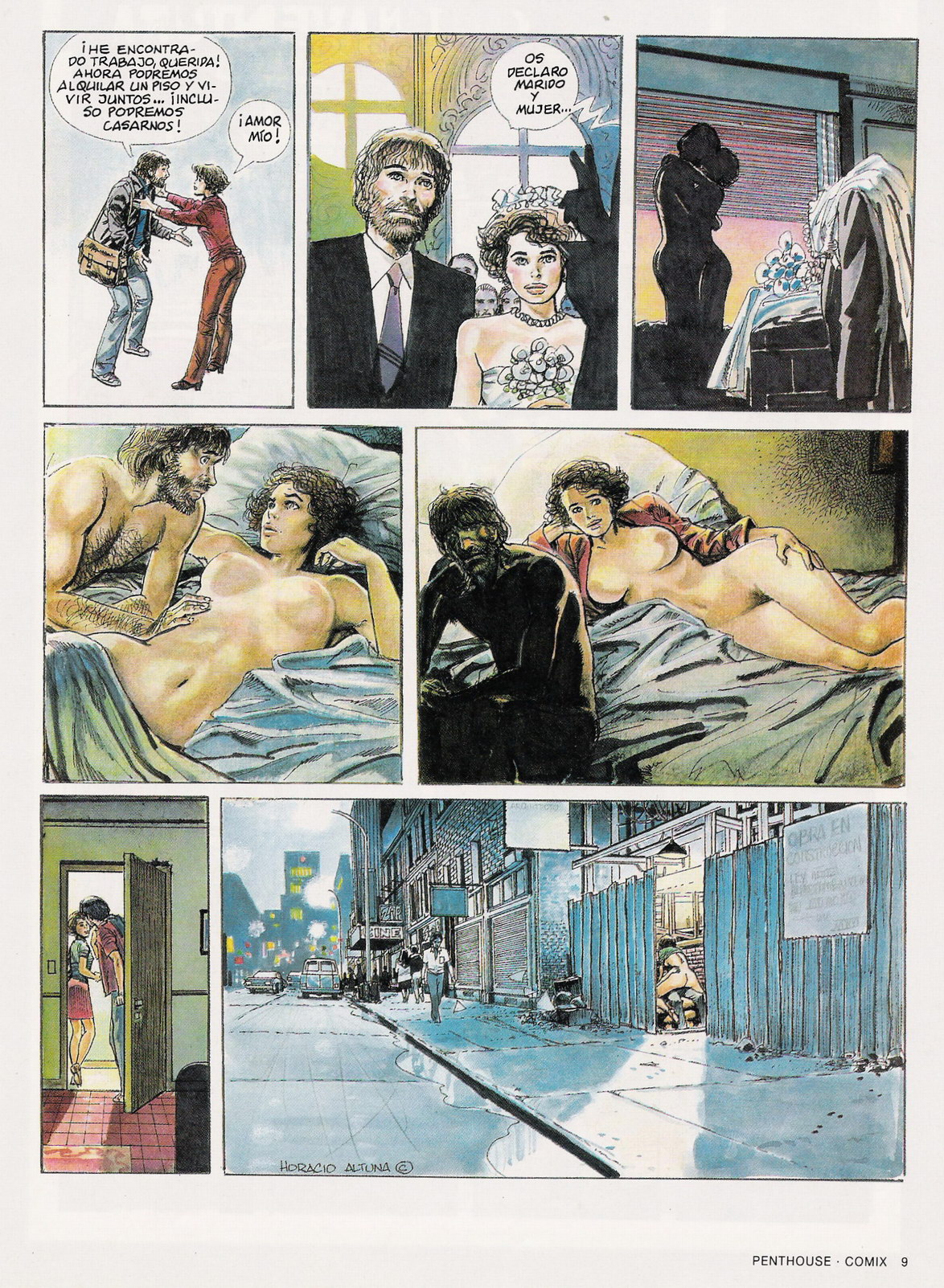 Penthouse Comix 01 page 9 full
