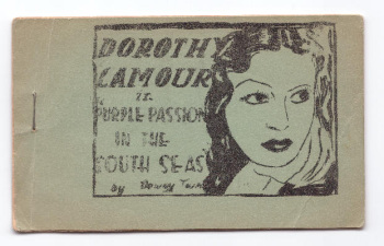 Dorothy Lamour in "Purple Passions in the South Seas" cover