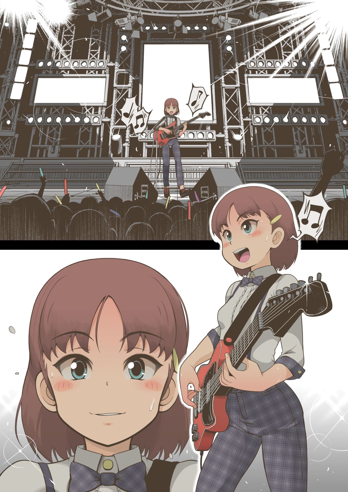 Idol Shoujo - Chijoku na Ichinichi 1 Negao Haishin Hen page 2 full