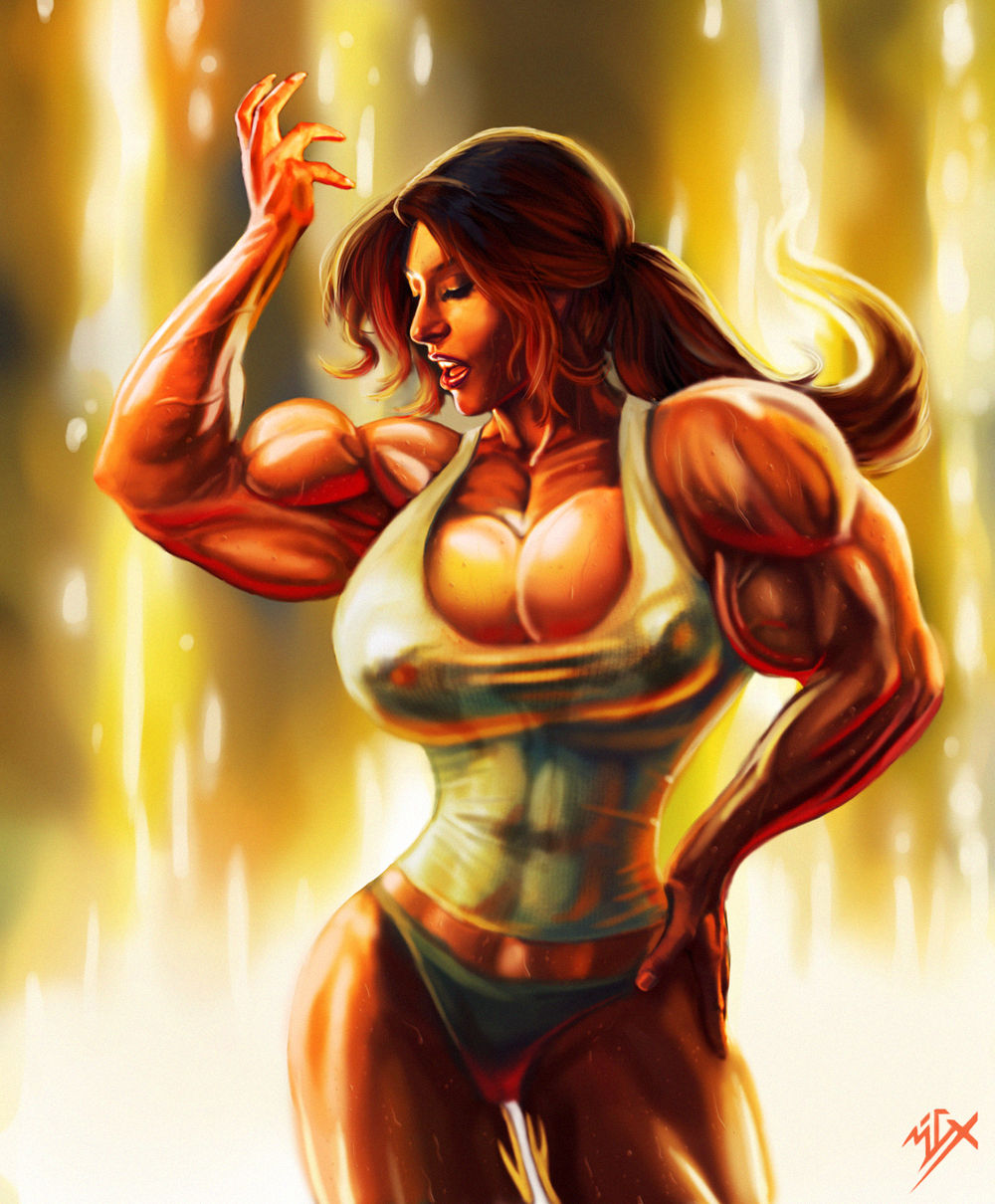 Muscle Girl 4 page 2 full