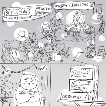 Booster Bear "Winter Box" cover