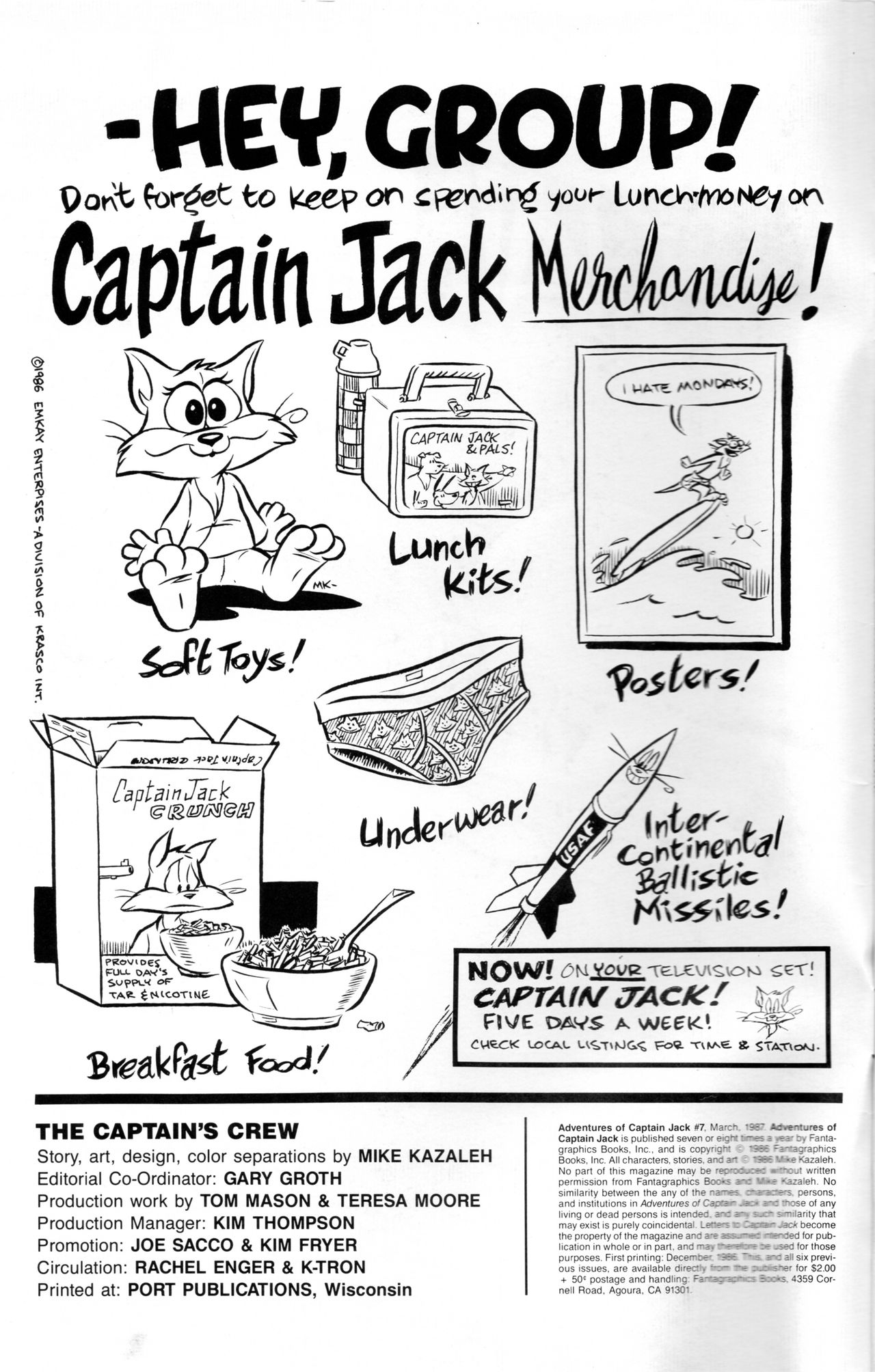 The Adventures of Captain Jack Vol 7 page 2 full