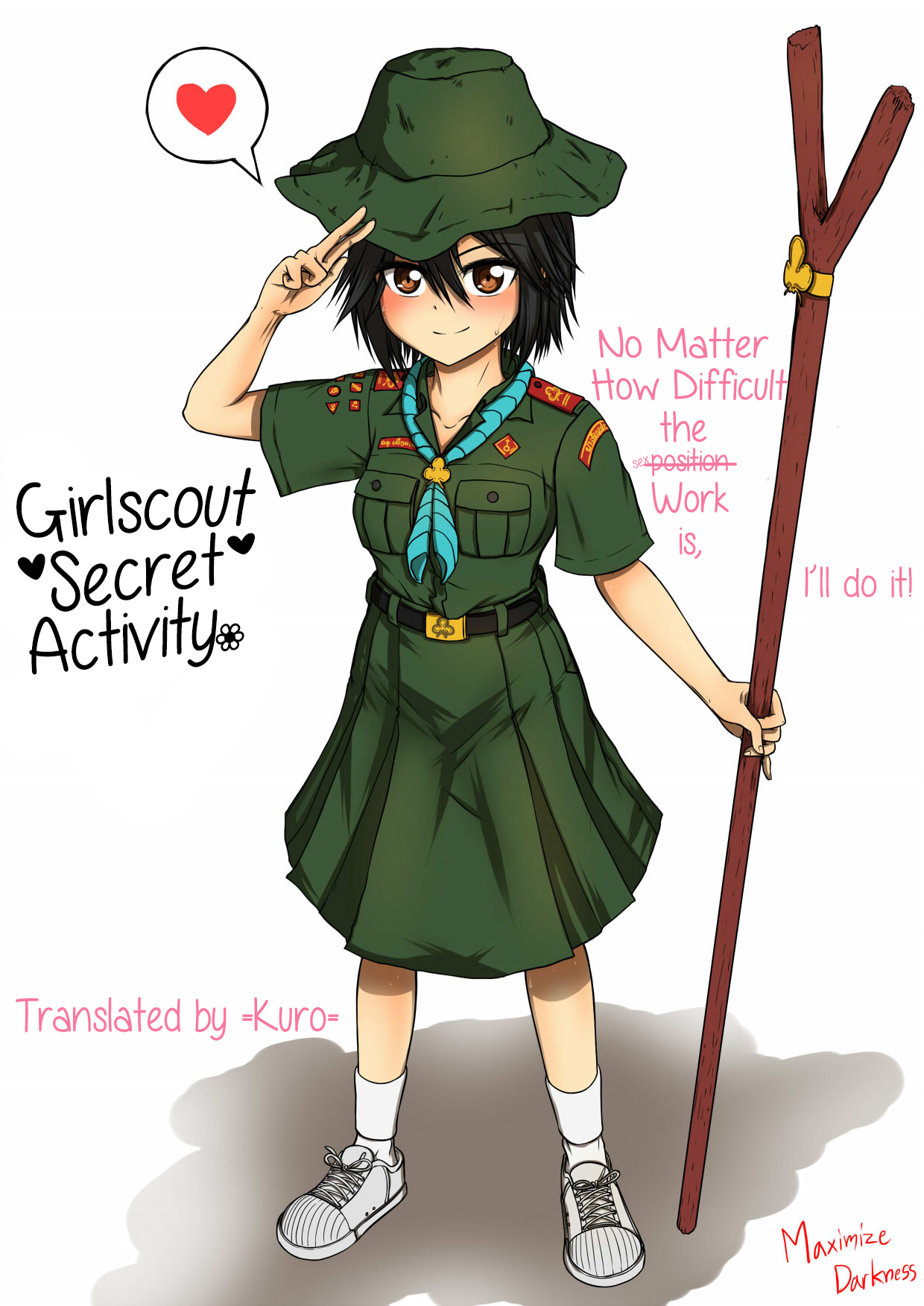 Girlscout secret activity page 1 full