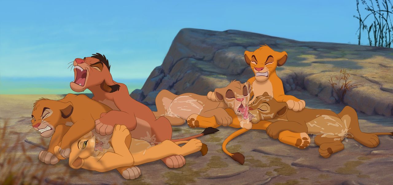 Lion Cub Orgy page 8 full
