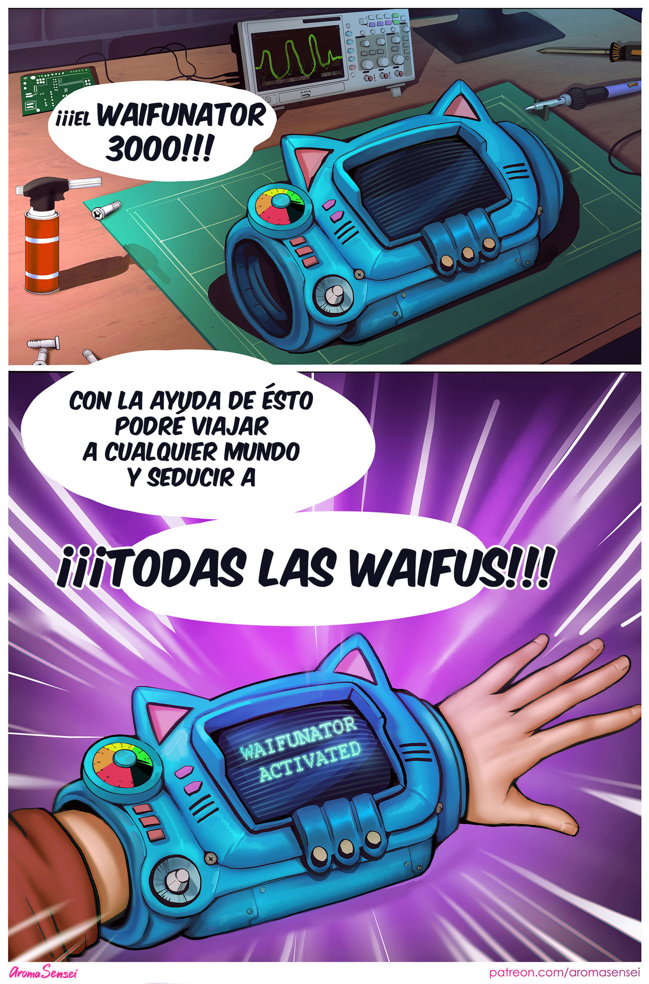Waifunator vol1. Gwen page 4 full