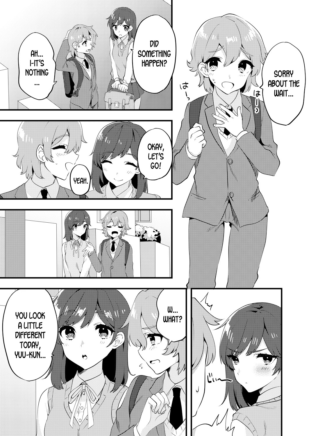 Nyotaika Kyoudai ~Kyoudai de Oppai no Yawarakasa ga Chigau tte Honto!?~ page 4 full