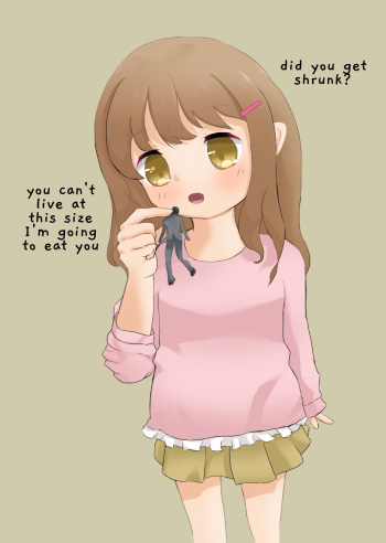 onna no ko ni marunomi sarete shouka sareru cover