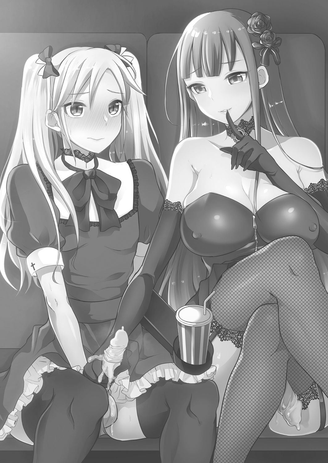 Futanari Gothic Onee-san no Tadashii Eiga Date no Susume page 3 full
