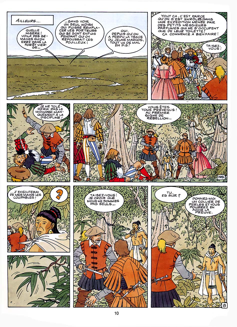 La Sueur du Soleil - 4 - Les marais de l'Anaconda page 10 full