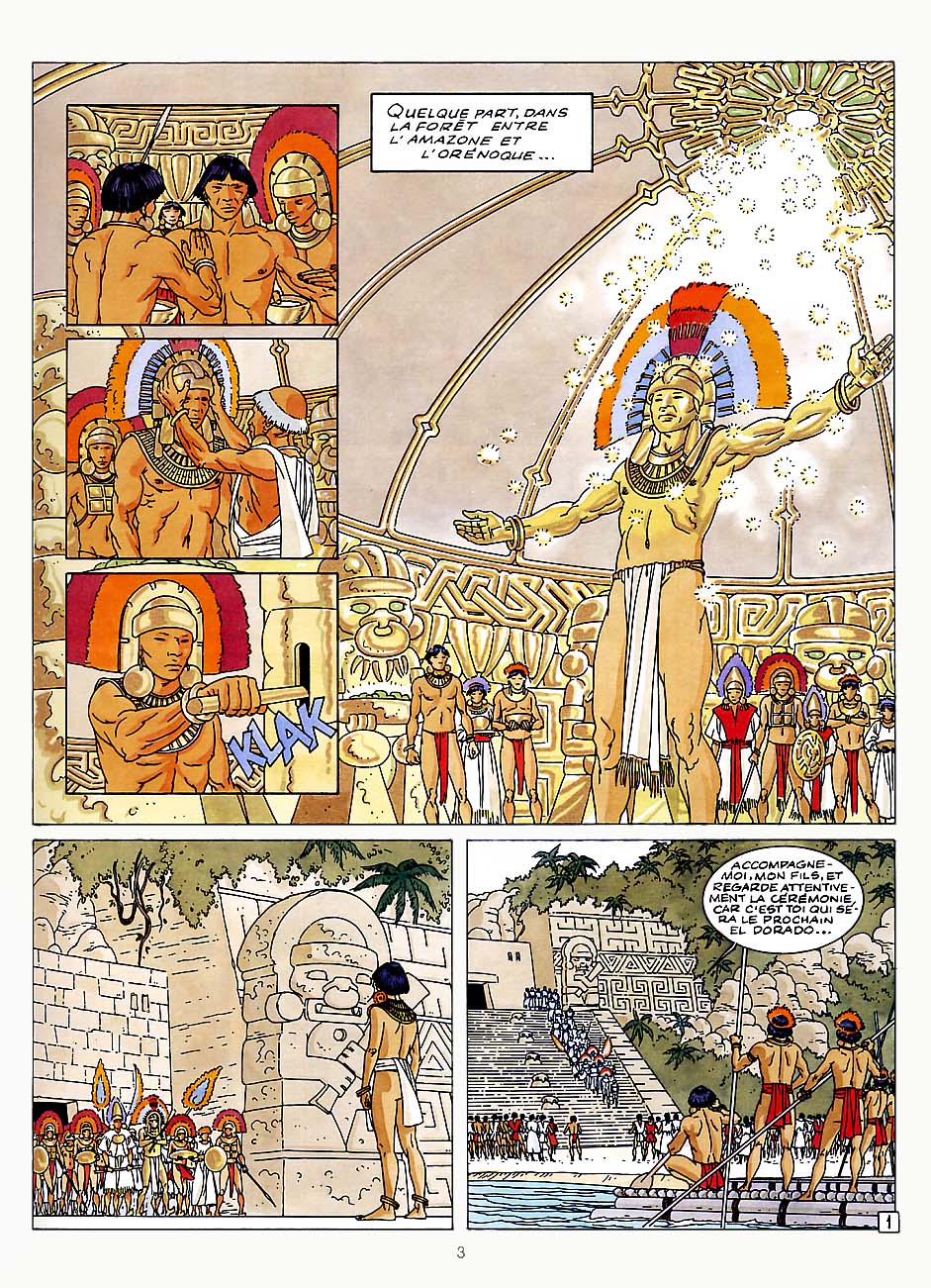 La Sueur du Soleil - 4 - Les marais de l'Anaconda page 3 full