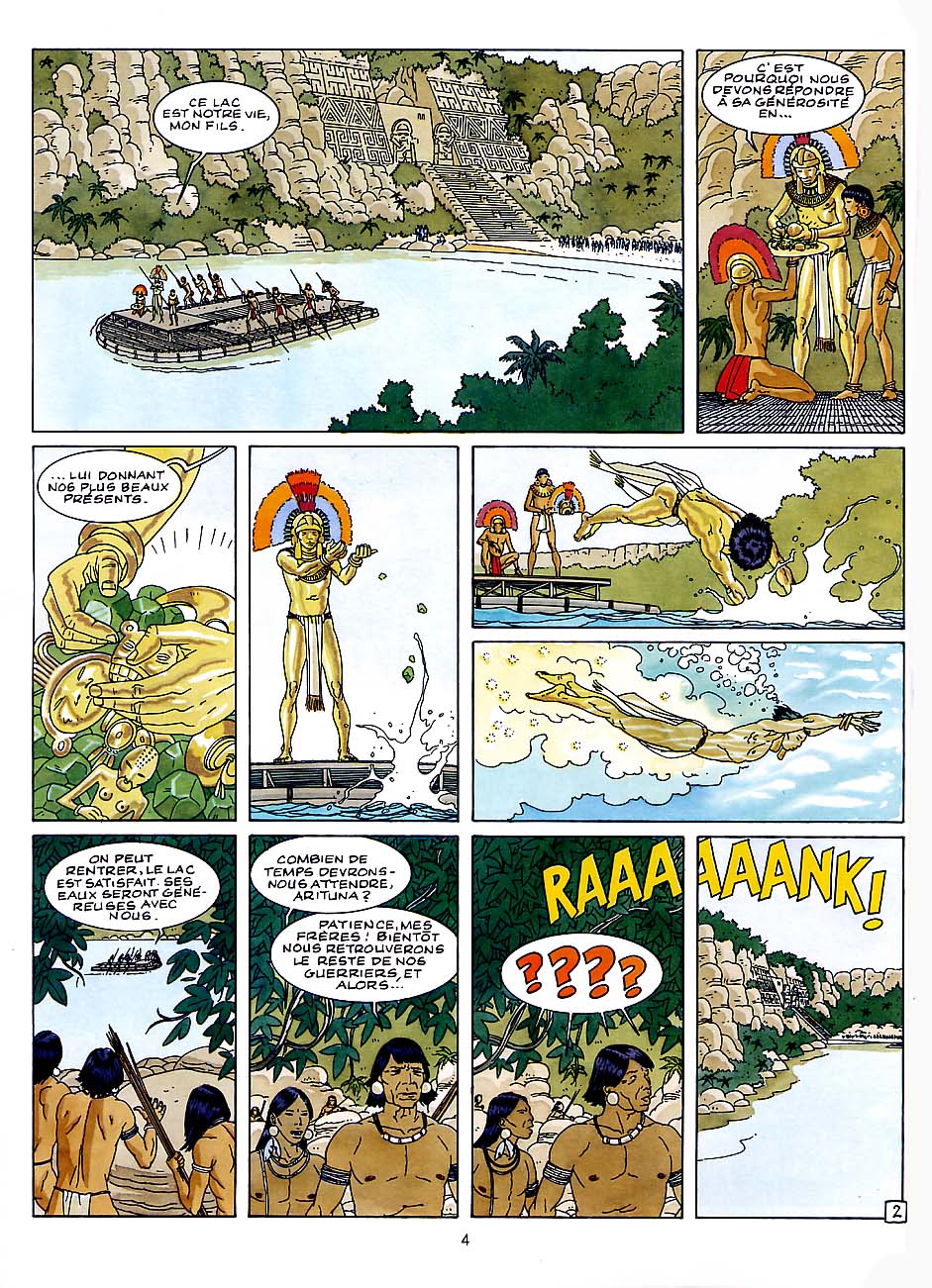 La Sueur du Soleil - 4 - Les marais de l'Anaconda page 4 full