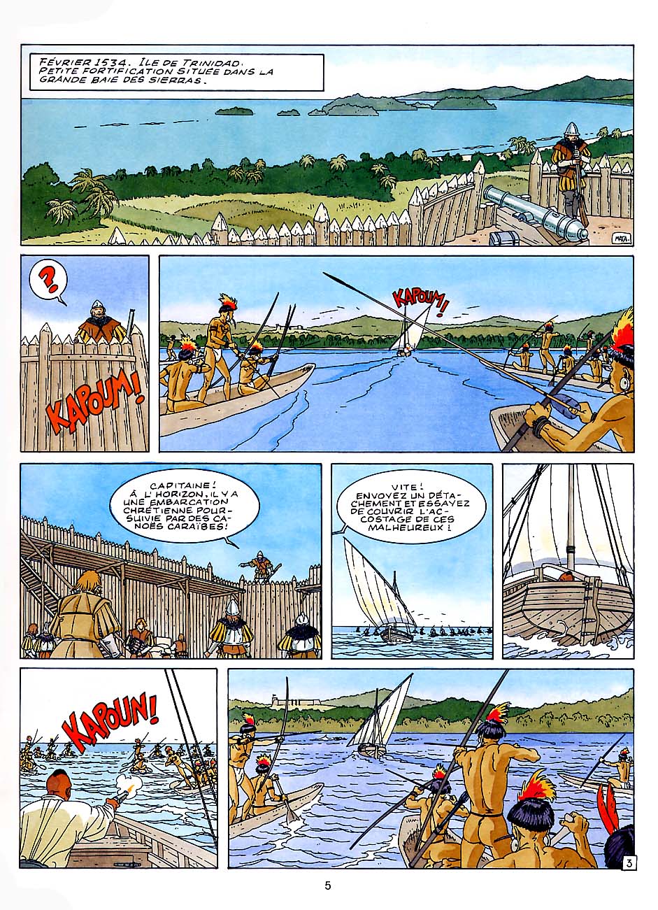 La Sueur du Soleil - 4 - Les marais de l'Anaconda page 5 full