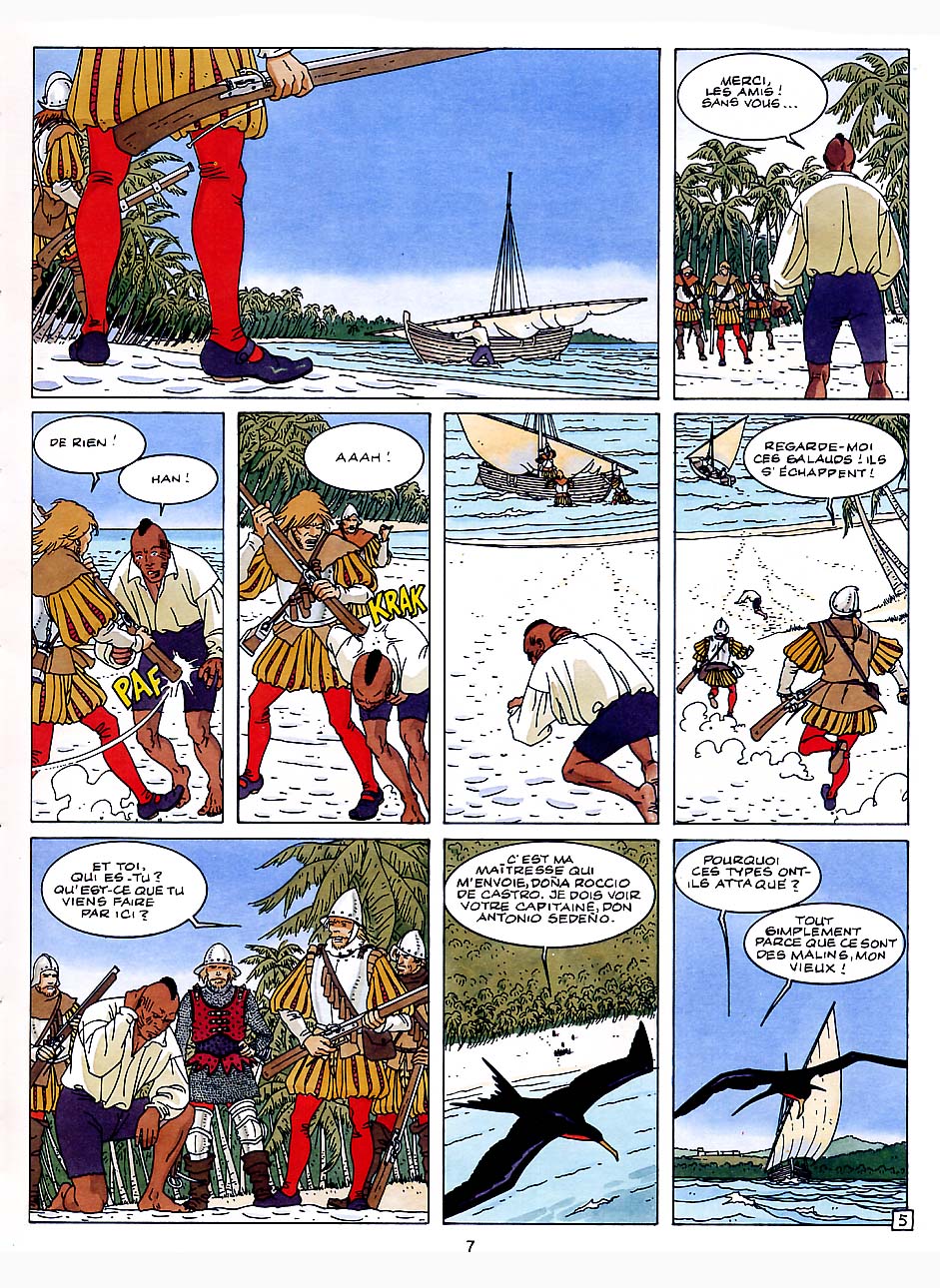 La Sueur du Soleil - 4 - Les marais de l'Anaconda page 7 full