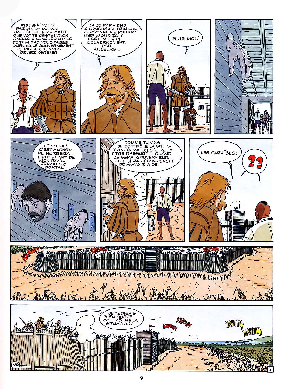 La Sueur du Soleil - 4 - Les marais de l'Anaconda page 9 full