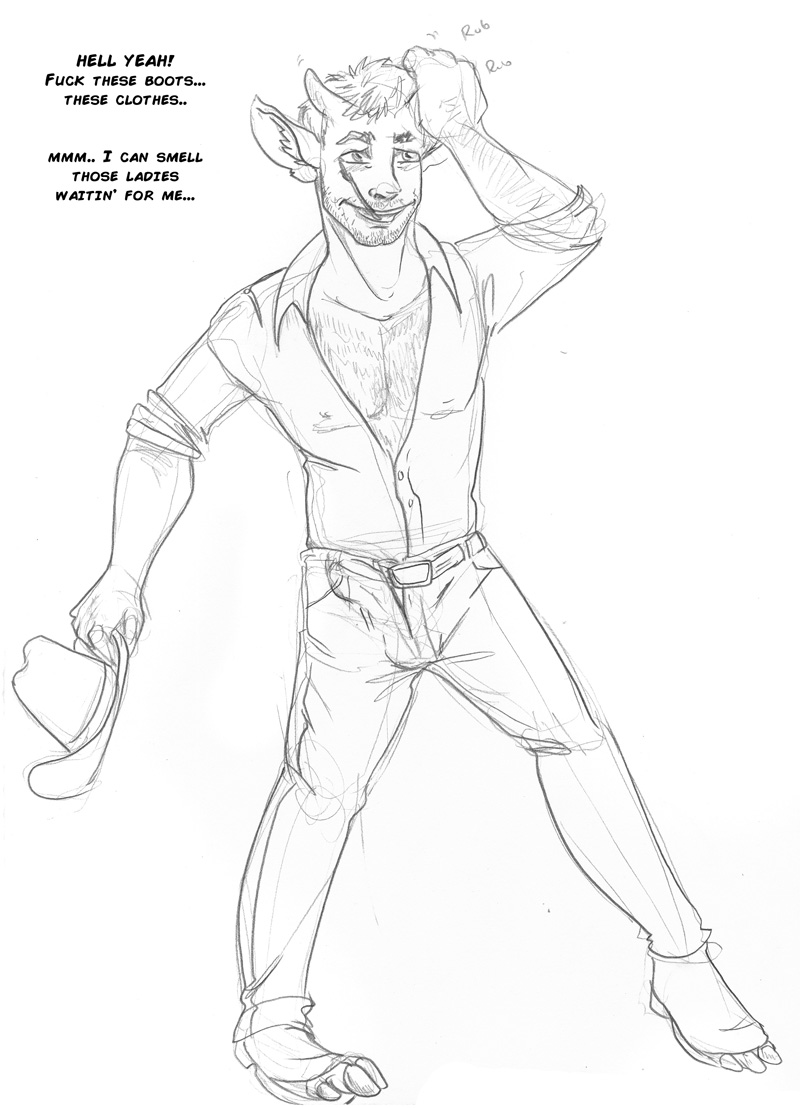 The Cattle Drive Cowboy Bull and Cowgirl Cow page 7 full