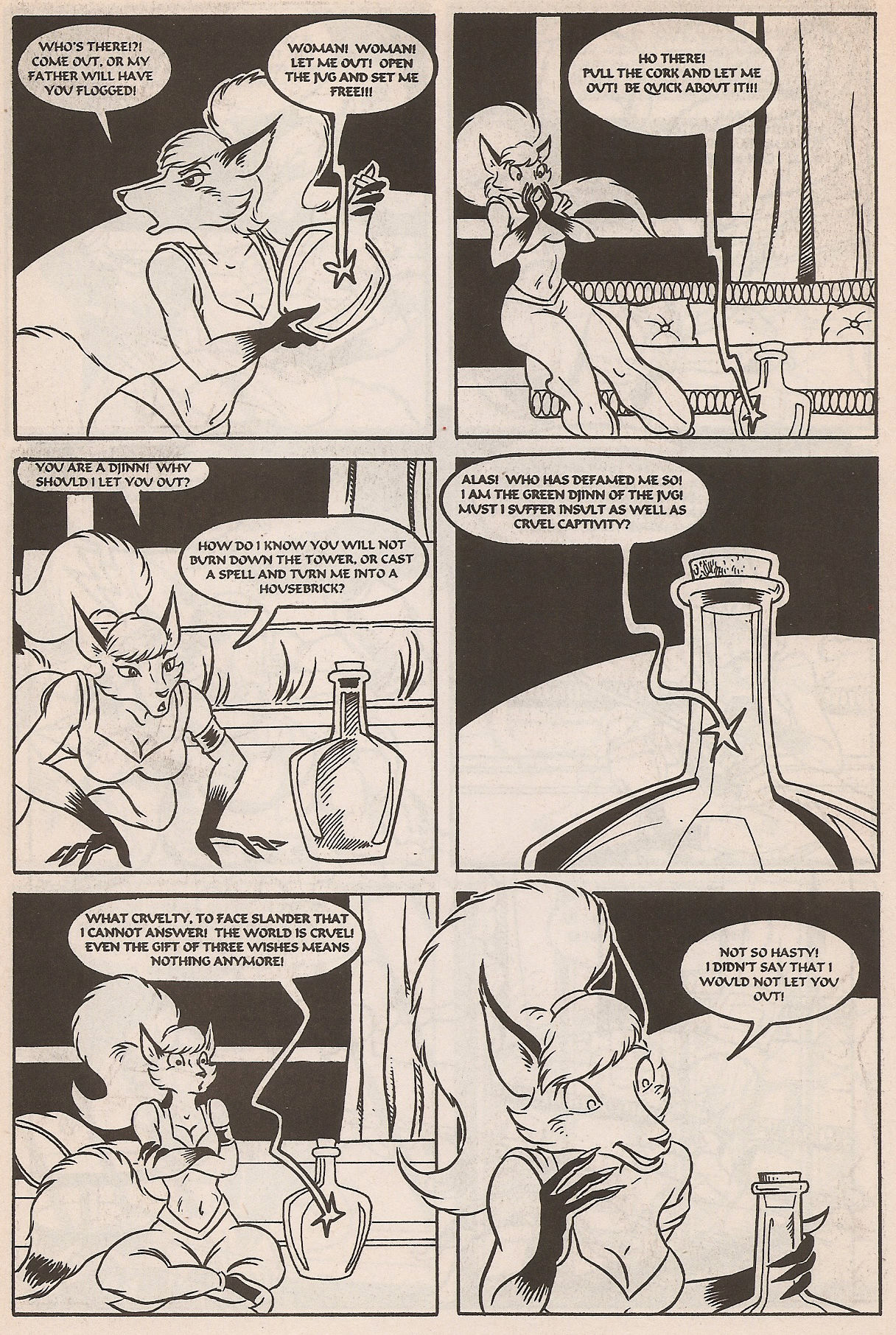 Princes Karanam and the Djinn of the Green Jug page 9 full