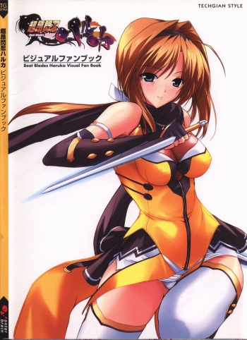 Choukou Sennin Haruka visual fanbook cover