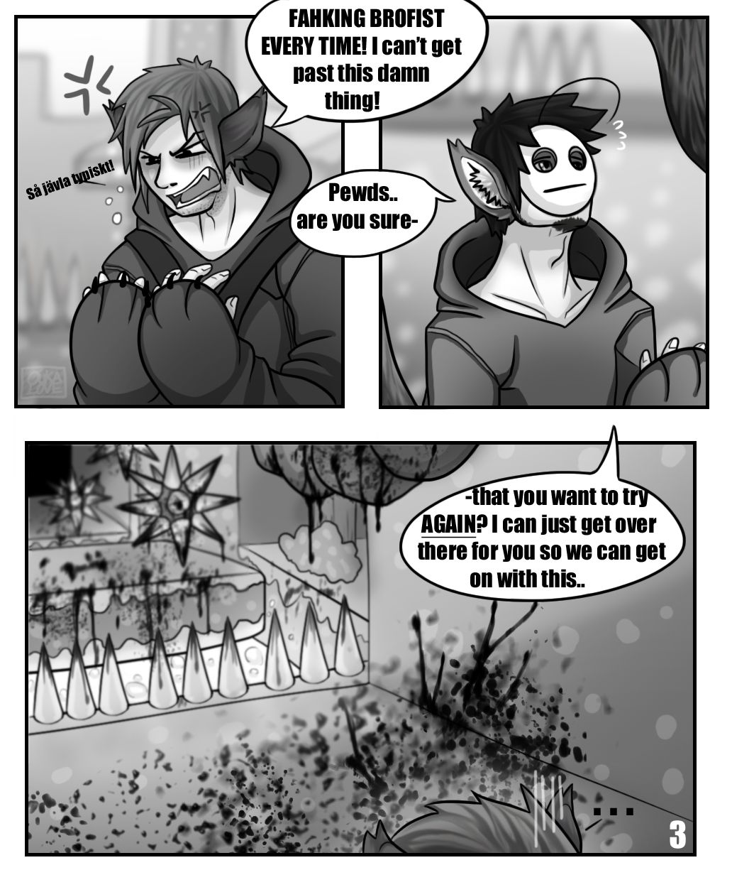 Continue? - Pewdie X Cry page 4 full
