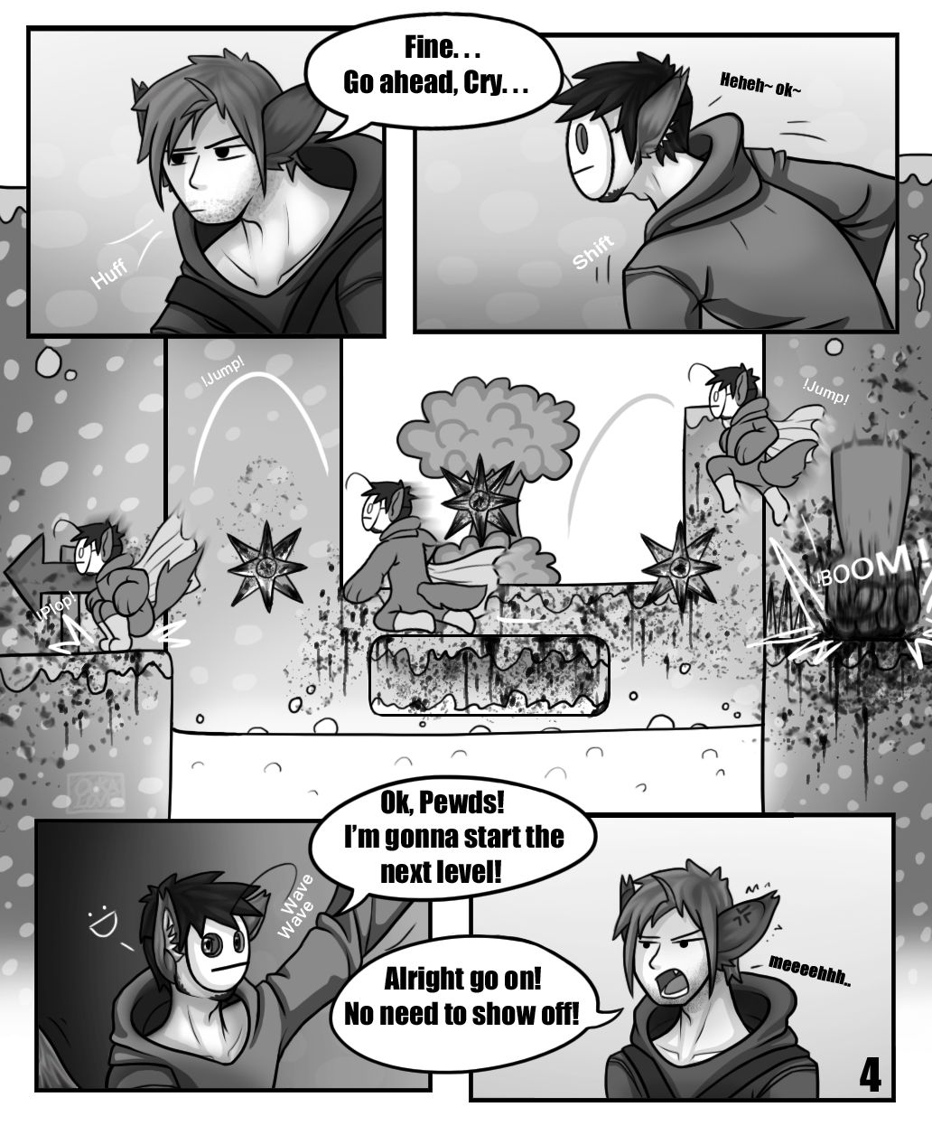 Continue? - Pewdie X Cry page 5 full