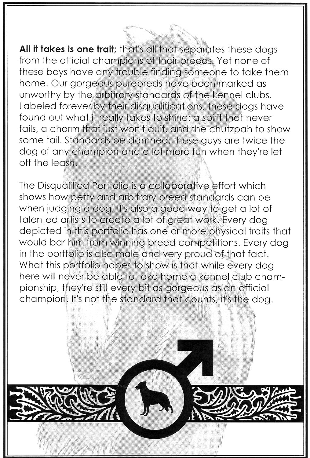 The Disqualified Portfolio page 3 full
