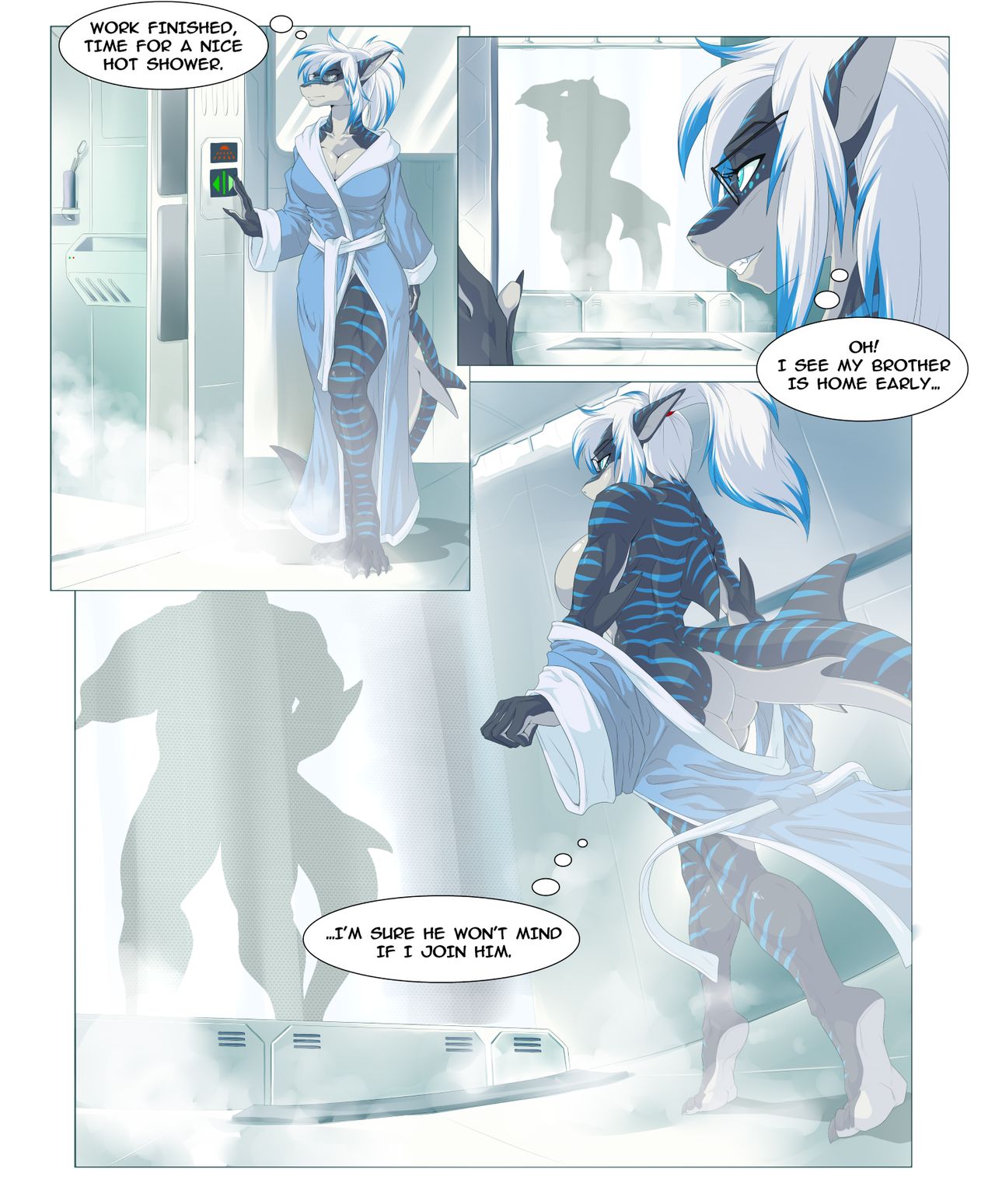 Siblings Shower  + Extras page 1 full