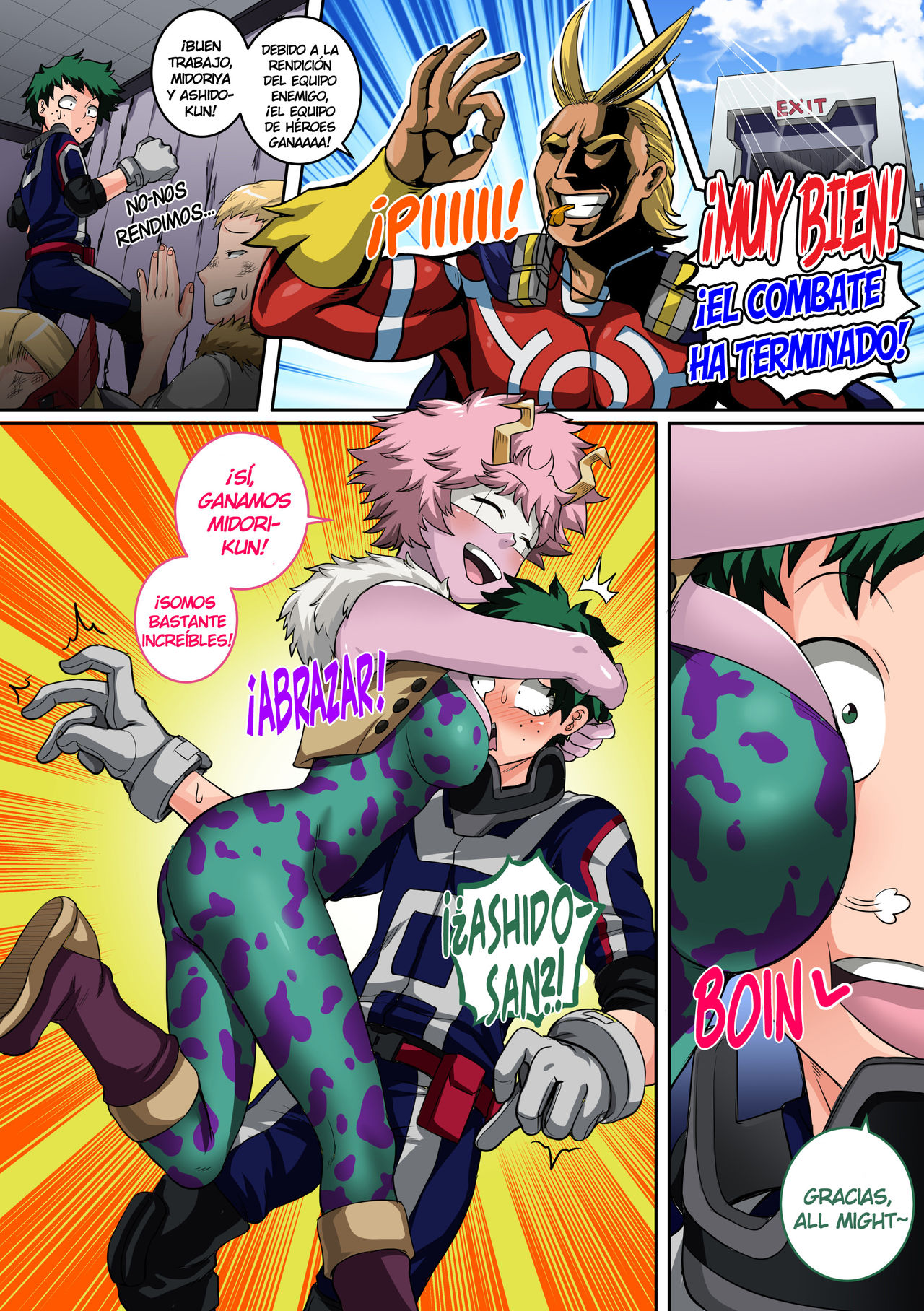 Boku no Harem Academia: 4-wa "Koakuma no Itazura" page 2 full