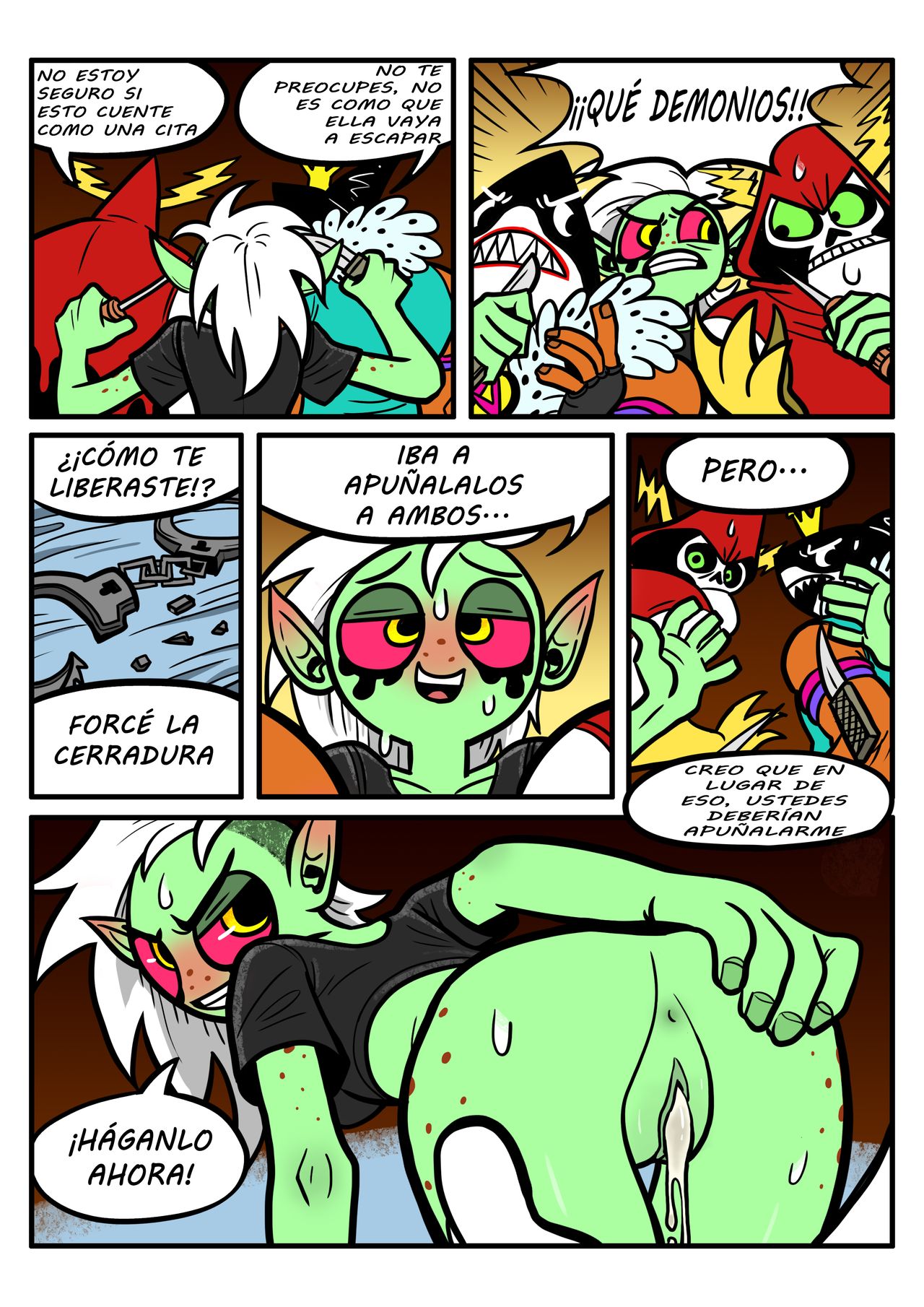 La cita doble de Dominador page 8 full
