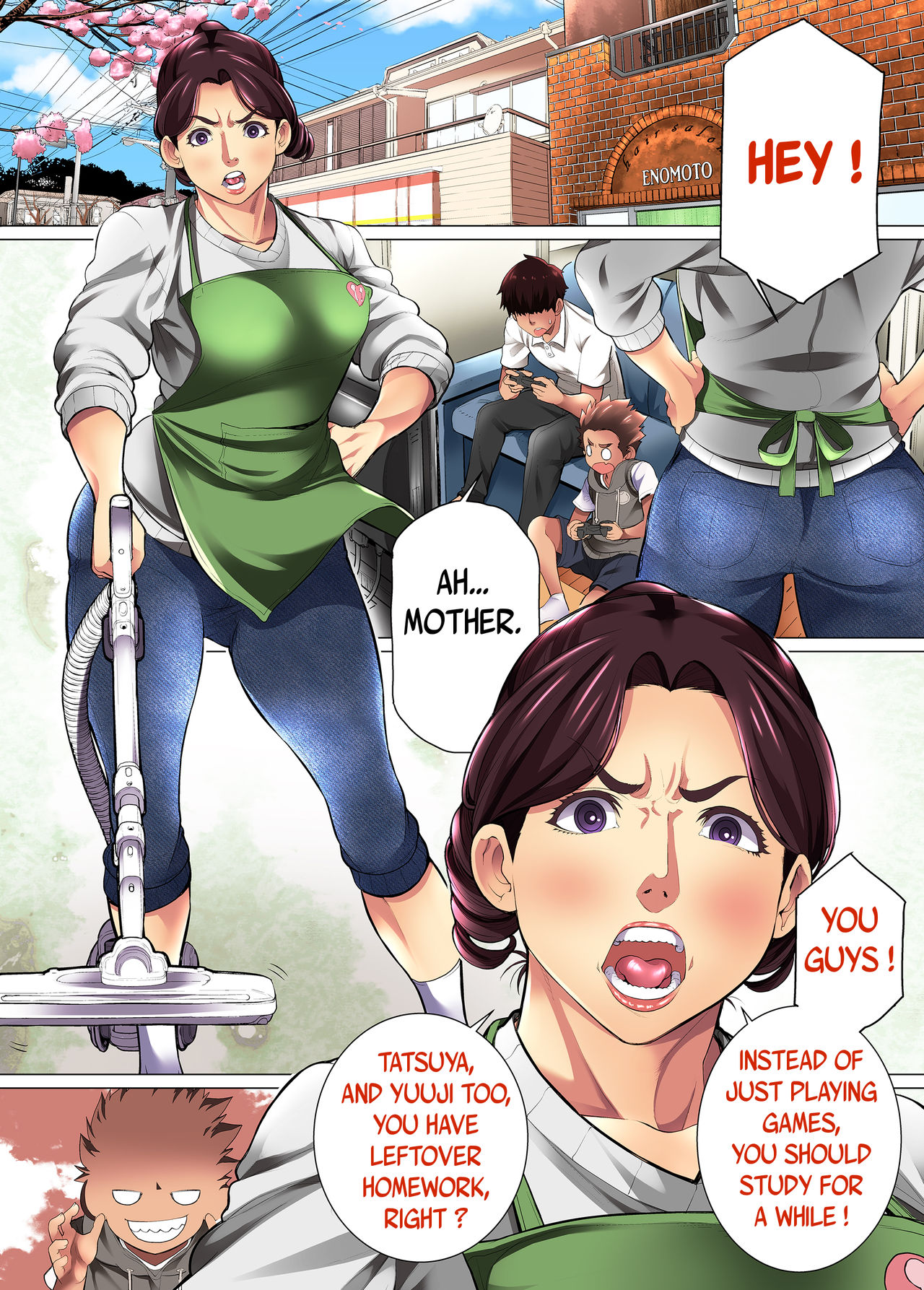 Kimottama Kaa-san ga Onna no Kao o Miseru no wa | Gutsy Mother Shows A Woman's Face page 2 full