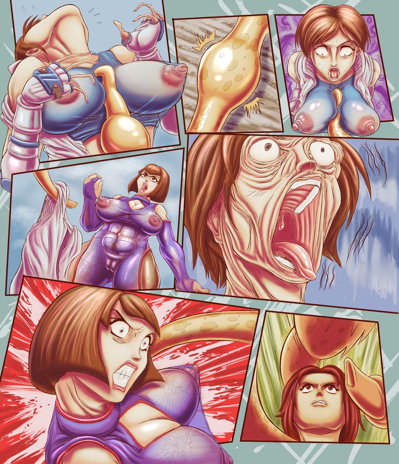 Tekken Beach Shuffle page 9 full
