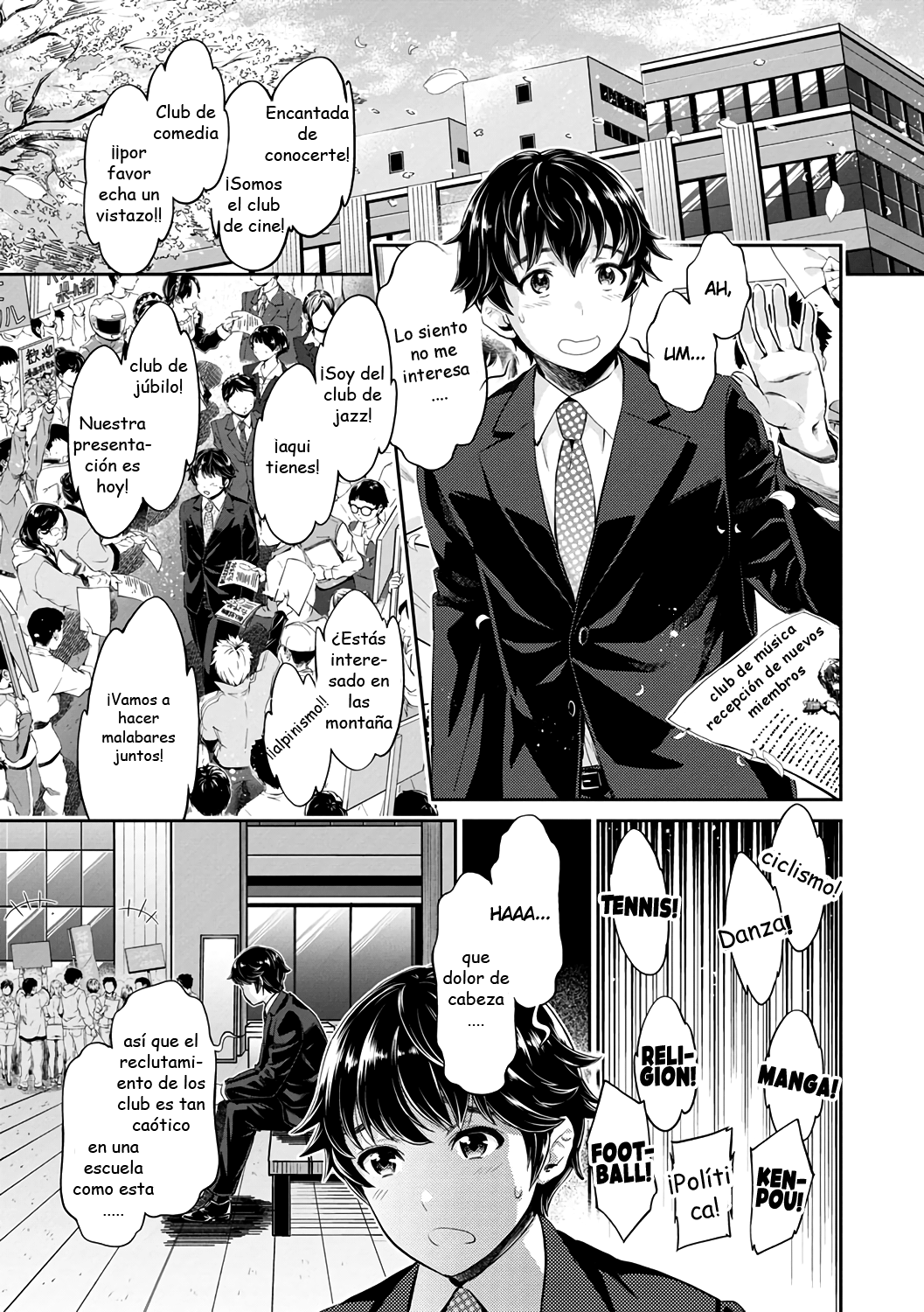 Ishoku Bitch to YariCir Seikatsu | El club de la cogida diferentes tipos de penetración Ch. 1 page 7 full
